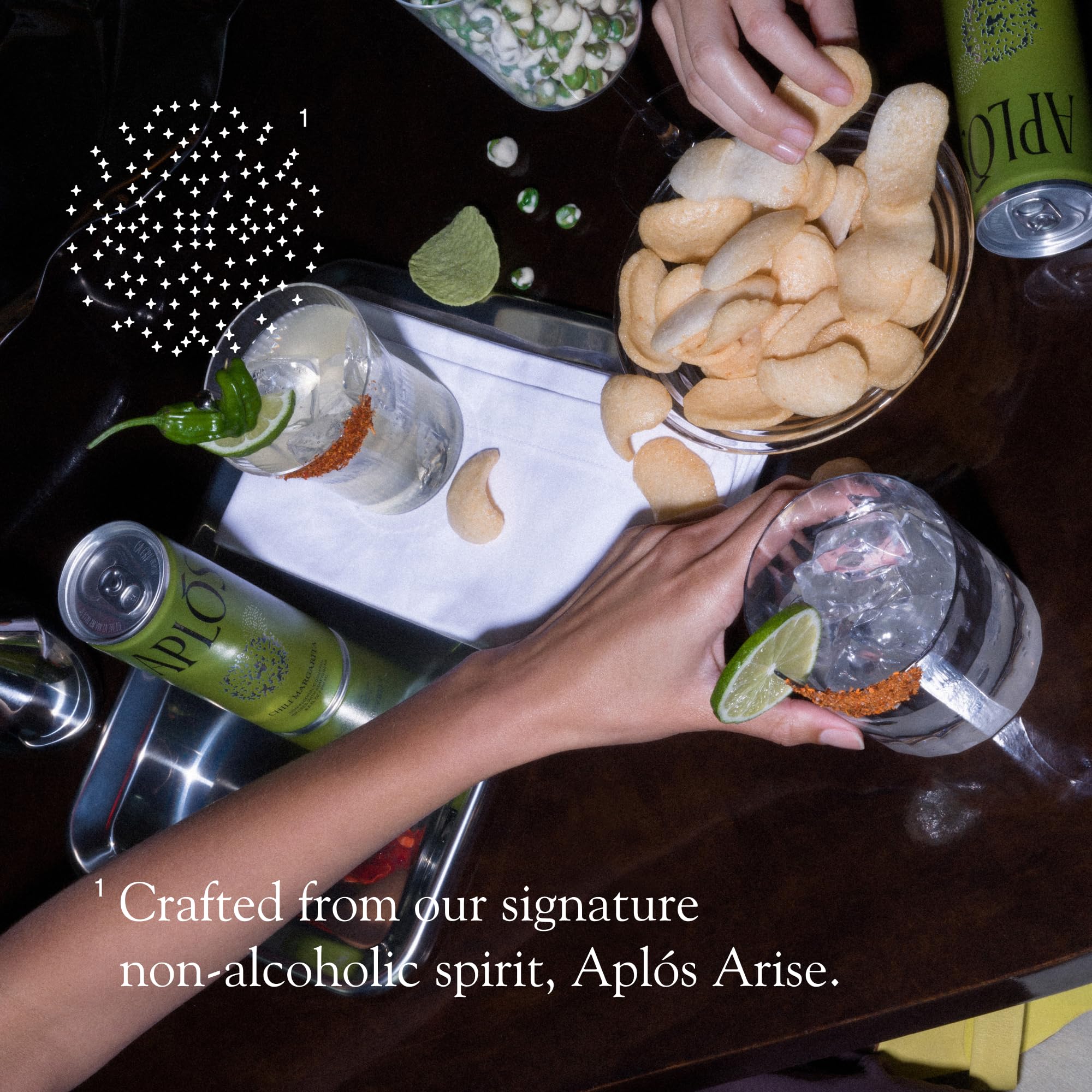 Aplós Arise Canned Chili Margarita Non-Alcoholic Cocktail