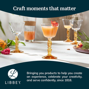 Libbey Tiki Mai Tai Glasses Set of 4