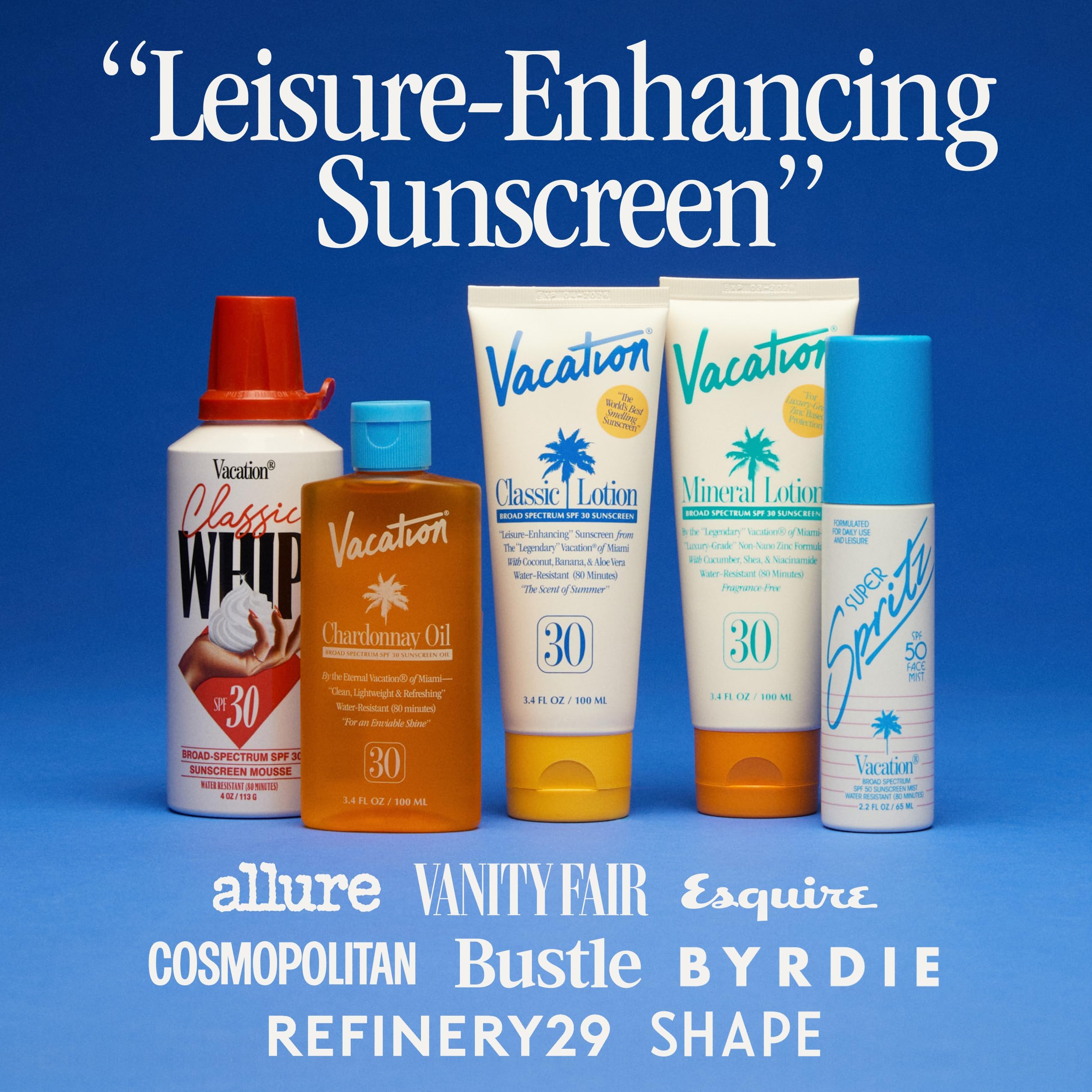 Vacation Shake Shake SPF 50 Mineral Milk Face Sunscreen