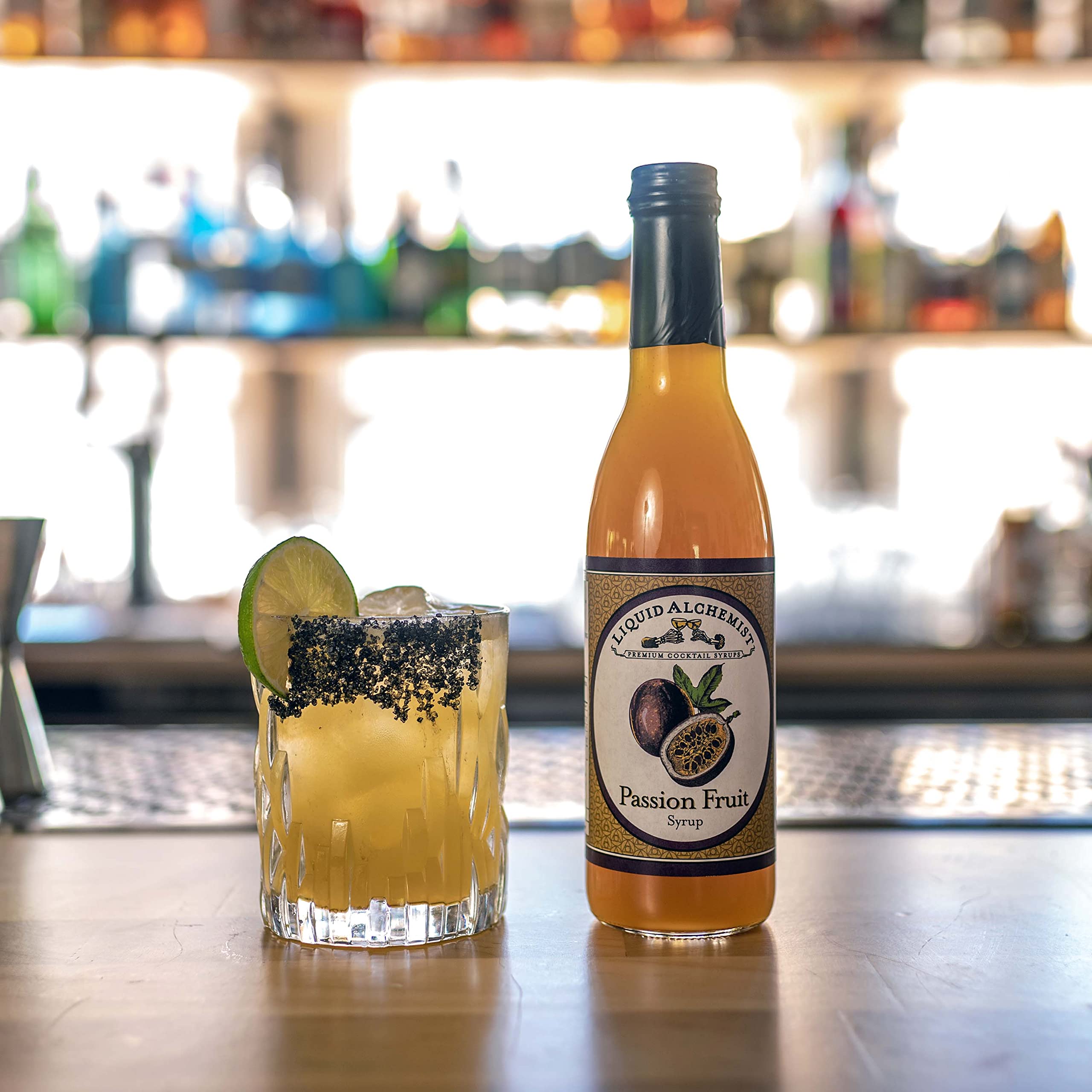 Liquid Alchemist Passion Fruit Syrup for Cocktails