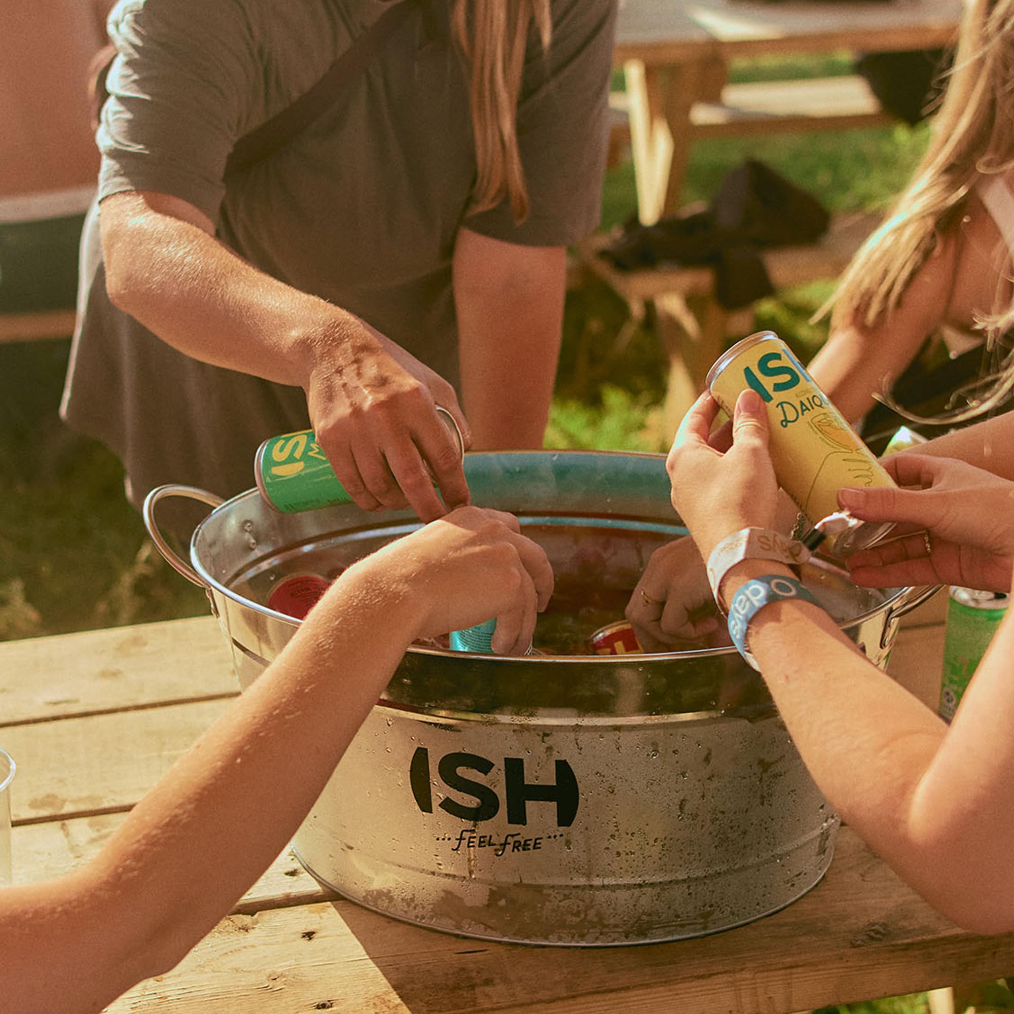 ISH Daiquiri, Non Alcoholic Canned Cocktail