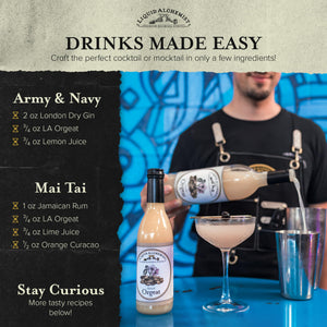 Liquid Alchemist Orgeat Syrup for Cocktails