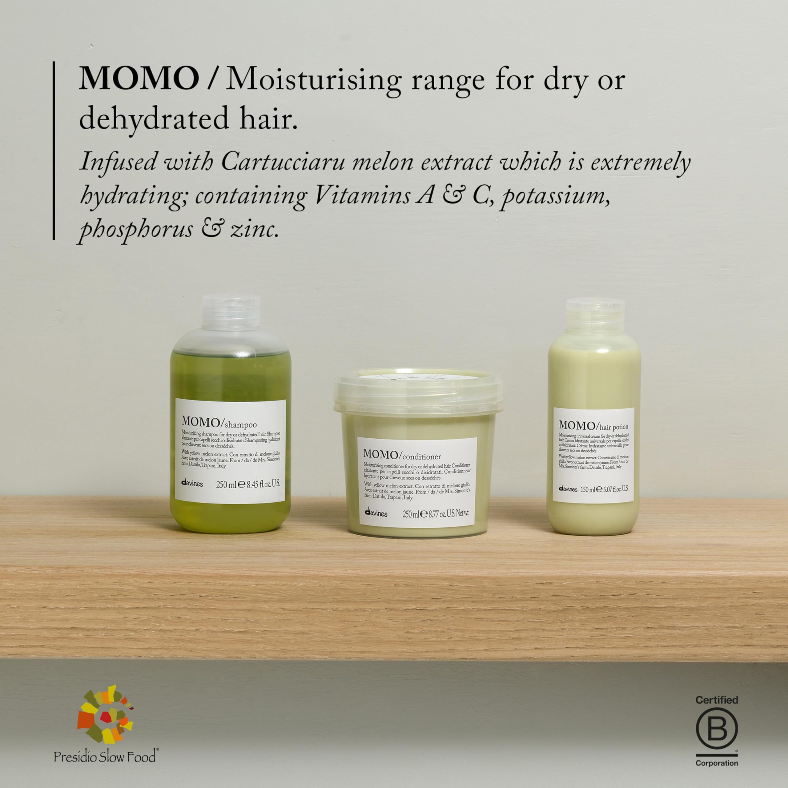 Davines Momo Moisturizing Shampoo