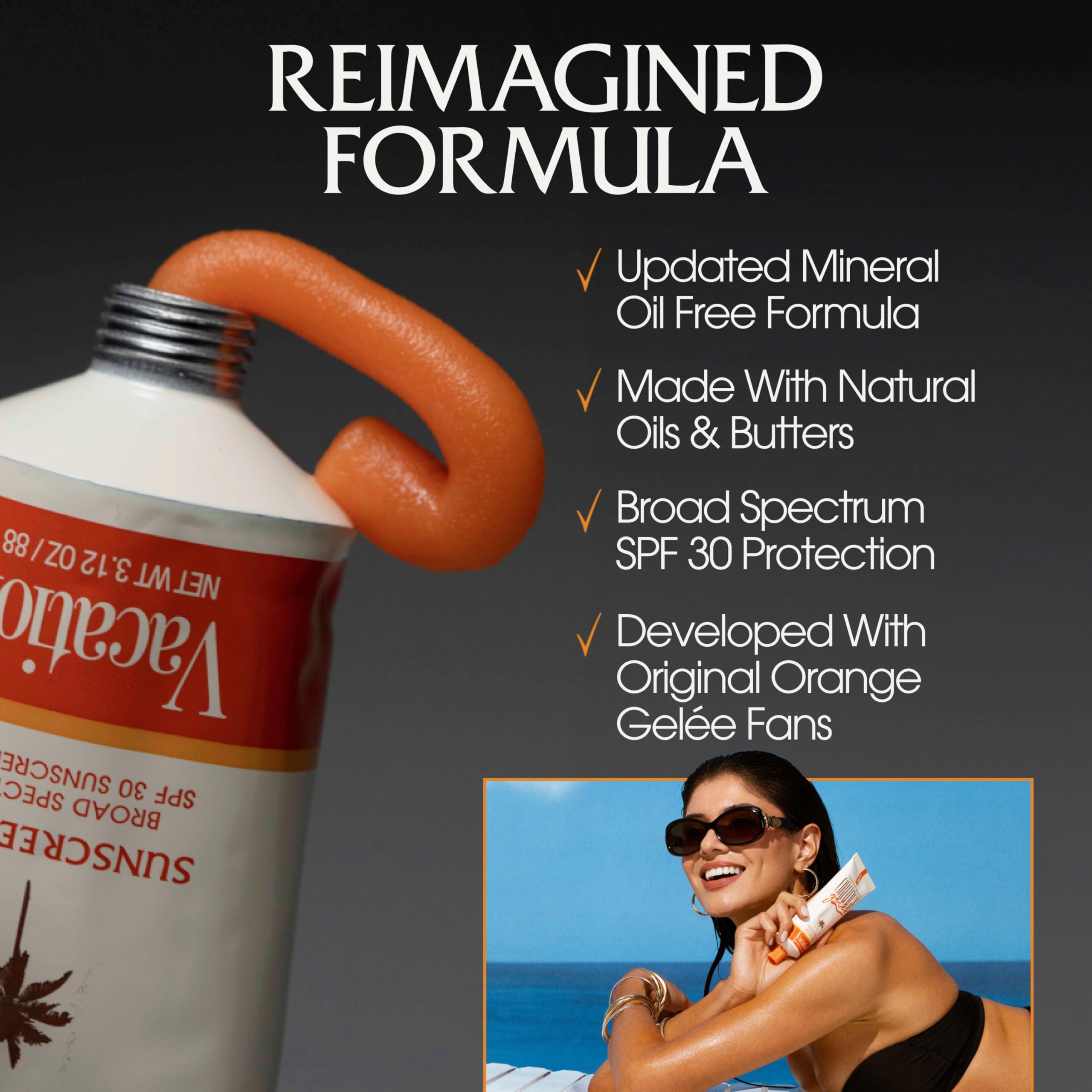 Vacation Orange Gelée SPF 30 Gel & Tube Key Bundle