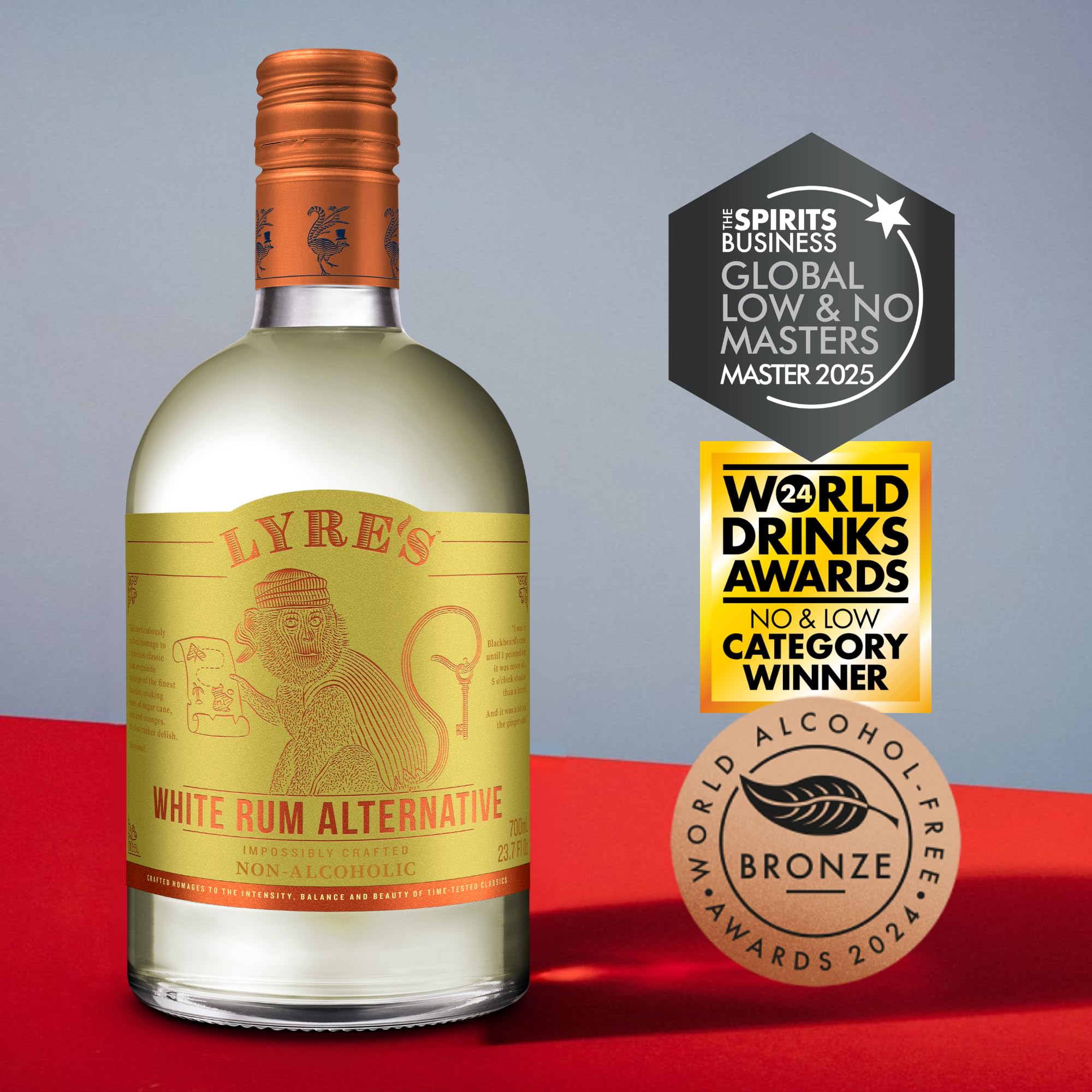 Lyre's White Rum Alternative Premium Non Alcoholic Spirits