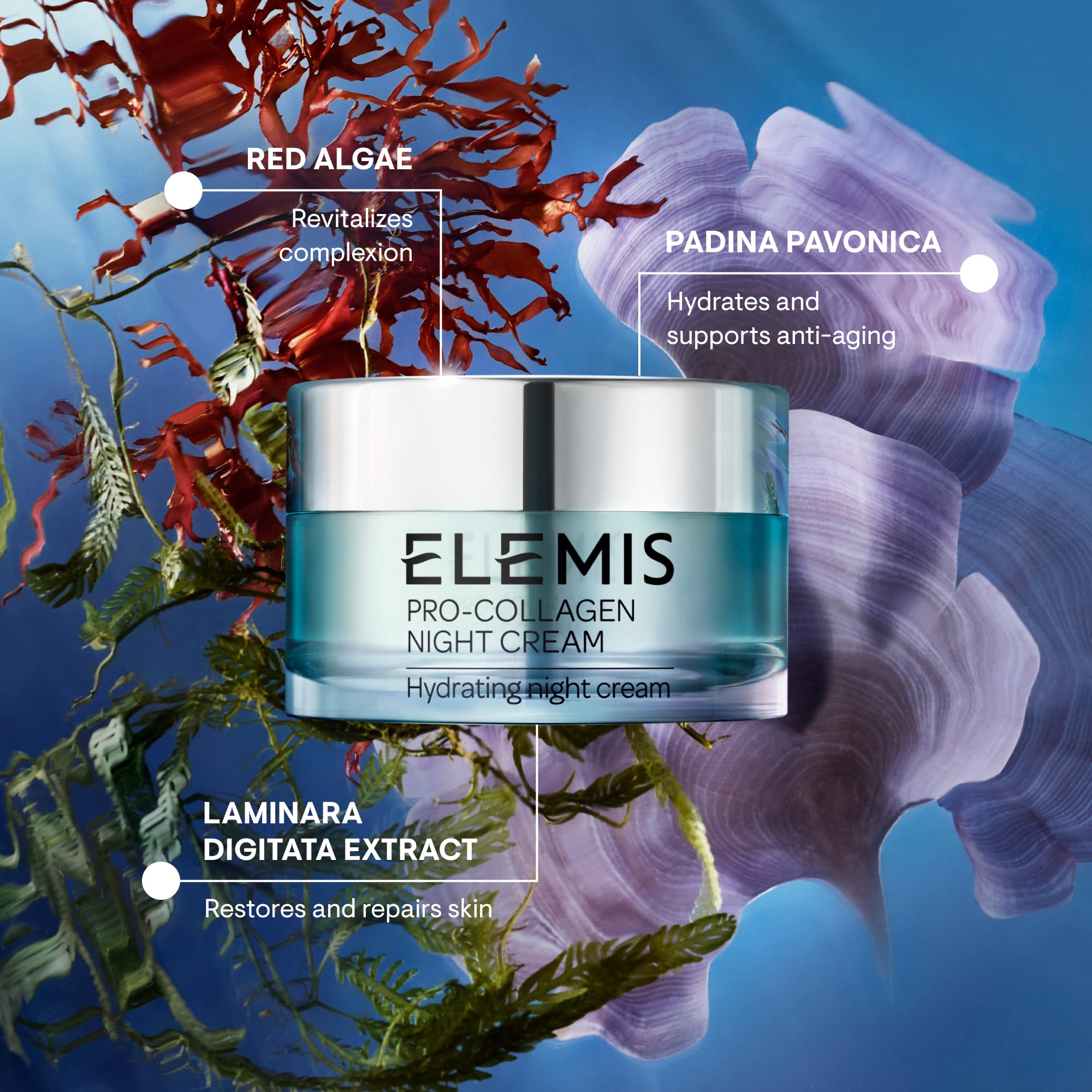 ELEMIS Pro-Collagen Night Cream - Overnight Anti-Aging Moisturizer