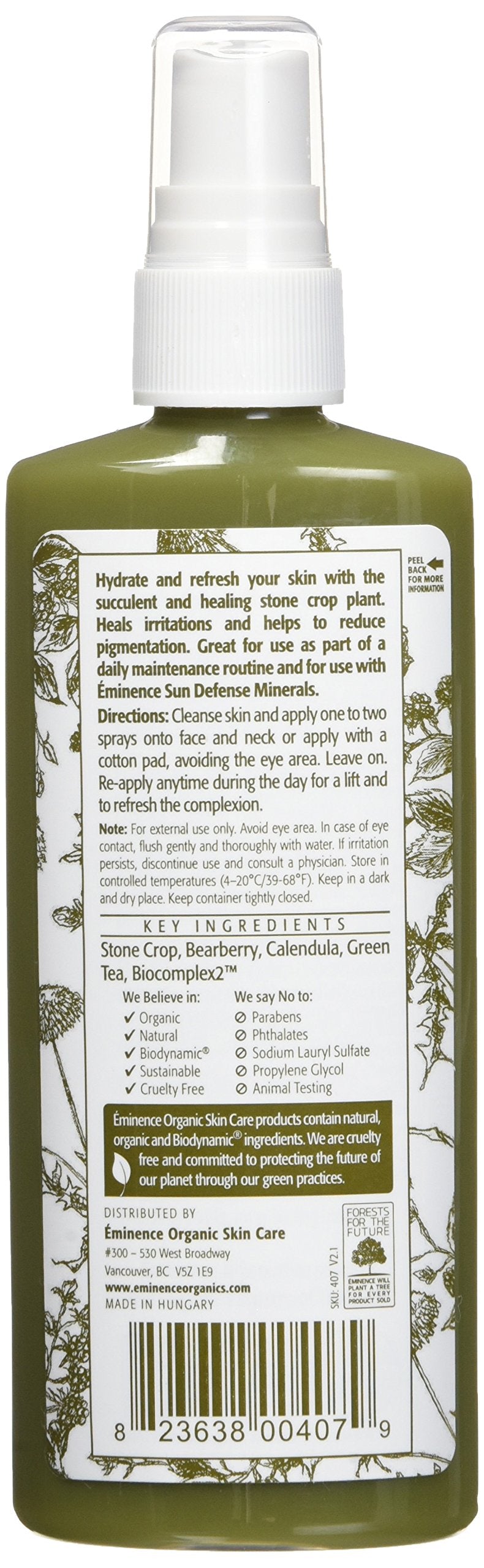 Eminence Organic Skincare Stone Crop Hydrating Mist