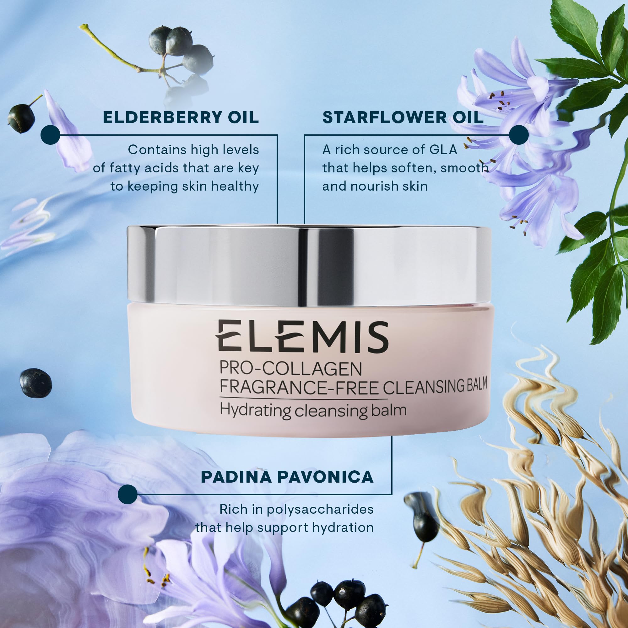 ELEMIS Pro-Collagen Fragrance Free Cleansing Balm