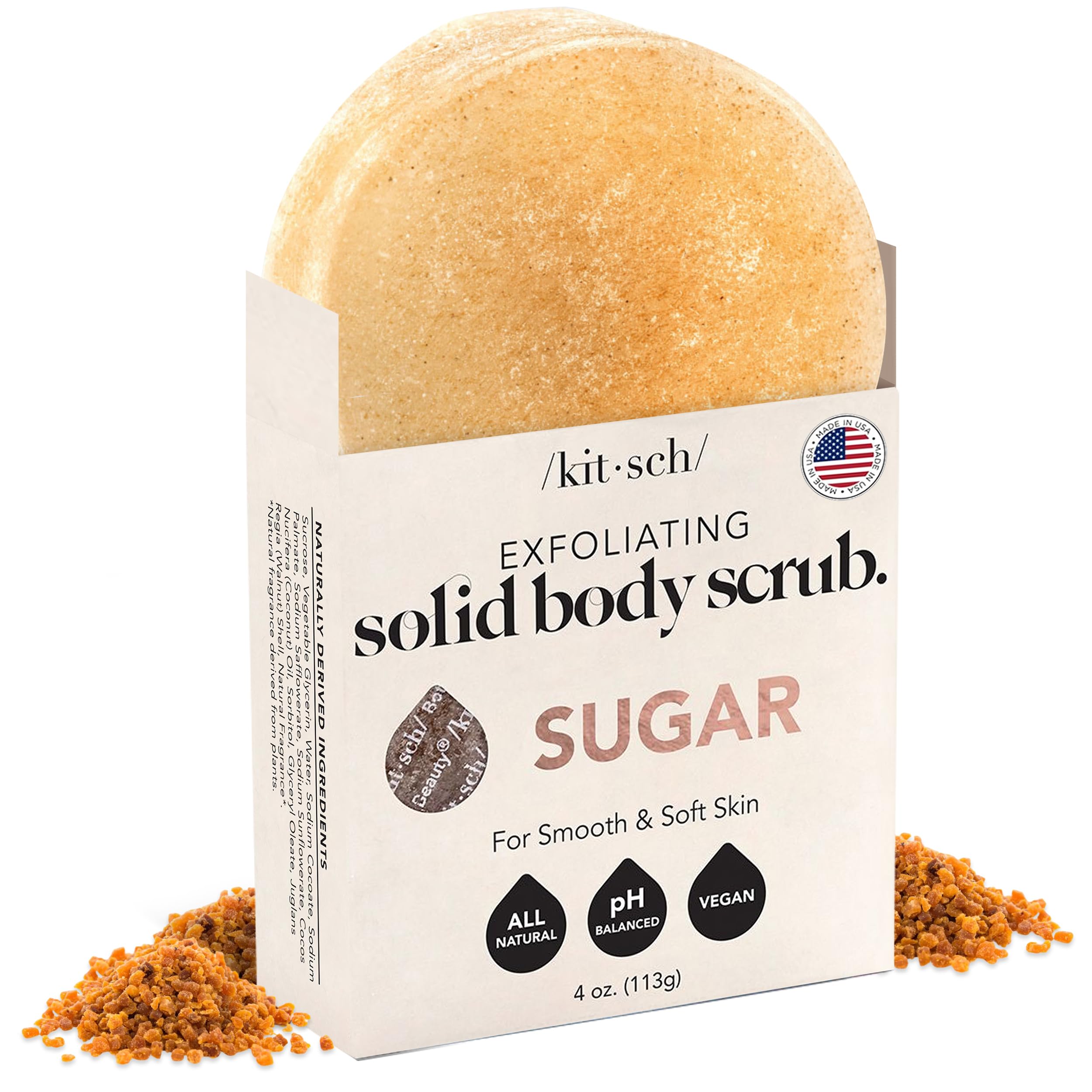 Kitsch Exfoliating Sugar Scrub for Body