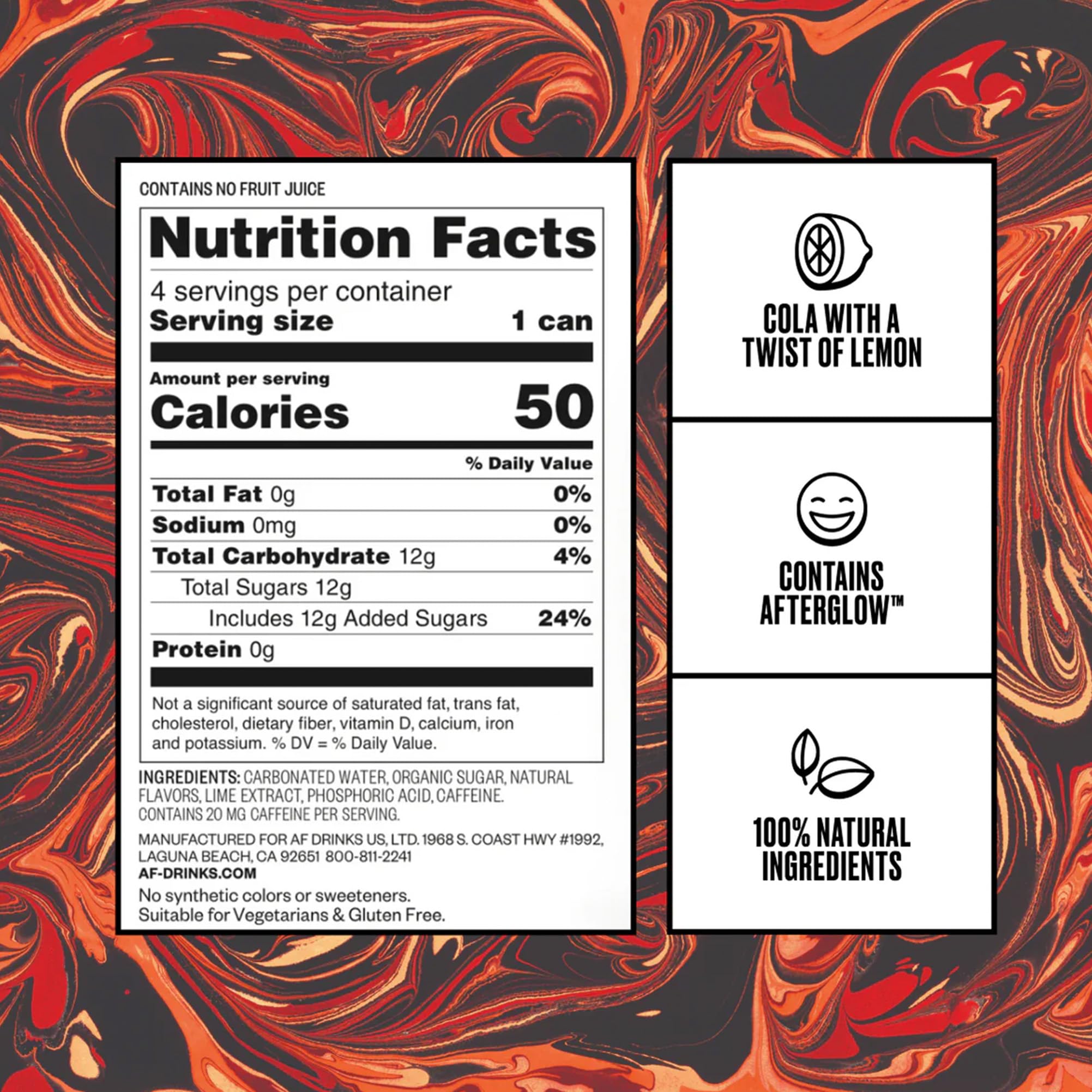 FREE AF Non-Alcoholic Drinks Cuba Libre