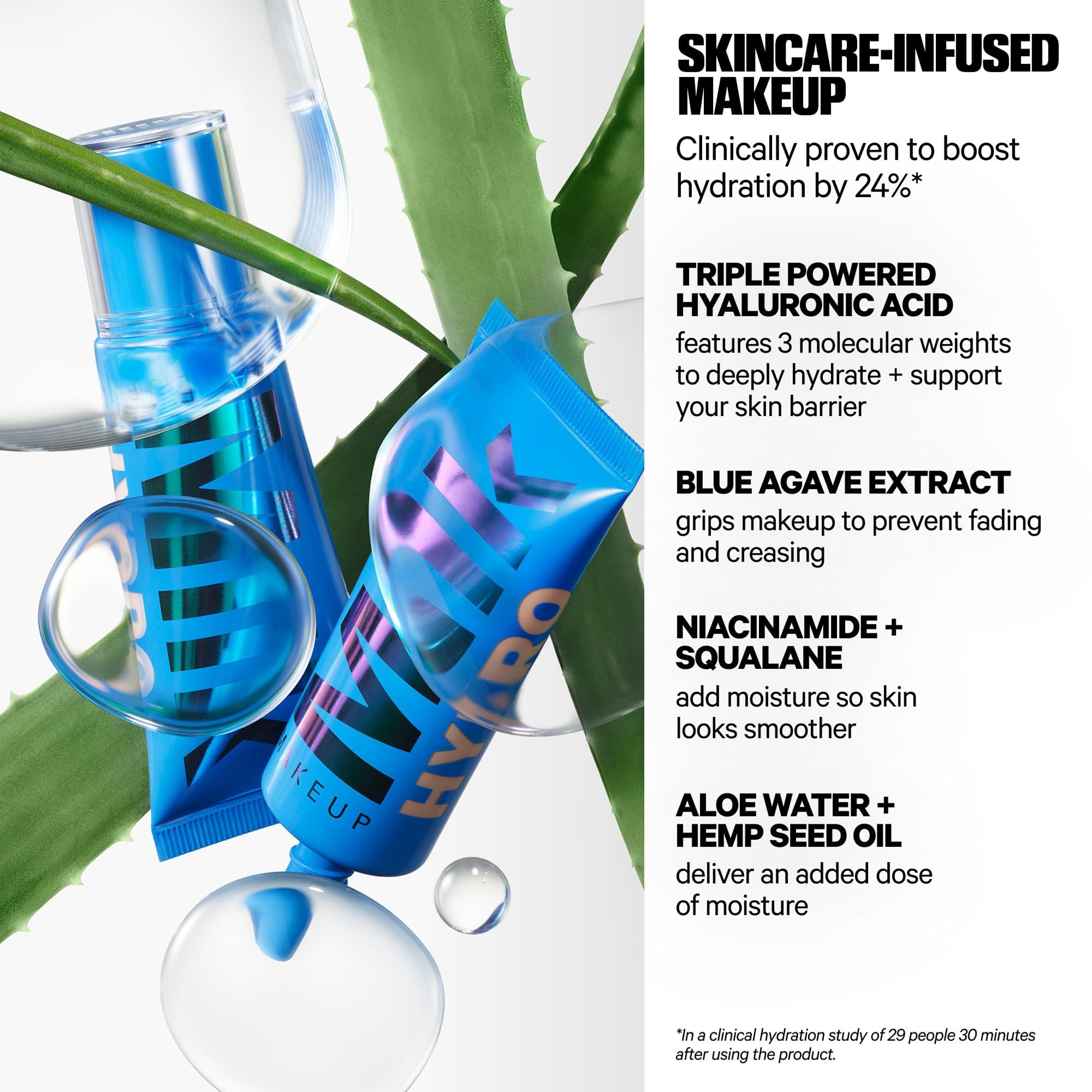 Milk Makeup Hydro Grip Hydrating Gel Skin Tint with Hyaluronic Acid