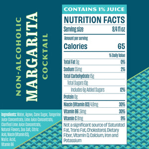 Free Spirits Margarita Non-Alcoholic Cocktail