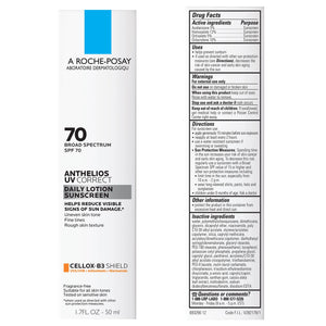La Roche-Posay Anthelios UV Correct Sunscreen Moisturizer SPF 70