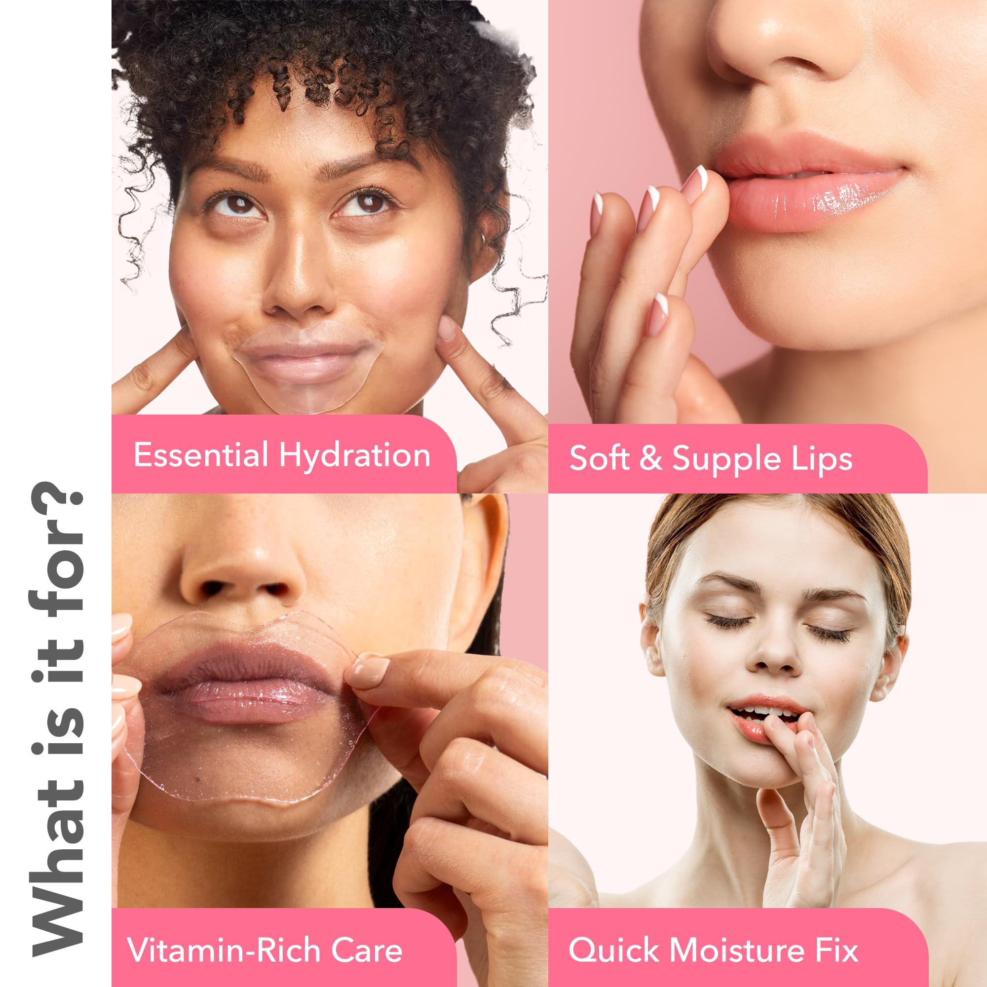 Patchology Serve Chilled Rosé Gel Lip Mask