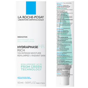 La Roche-Posay Hydraphase HA Rich, Hyaluronic Acid Face Moisturizer