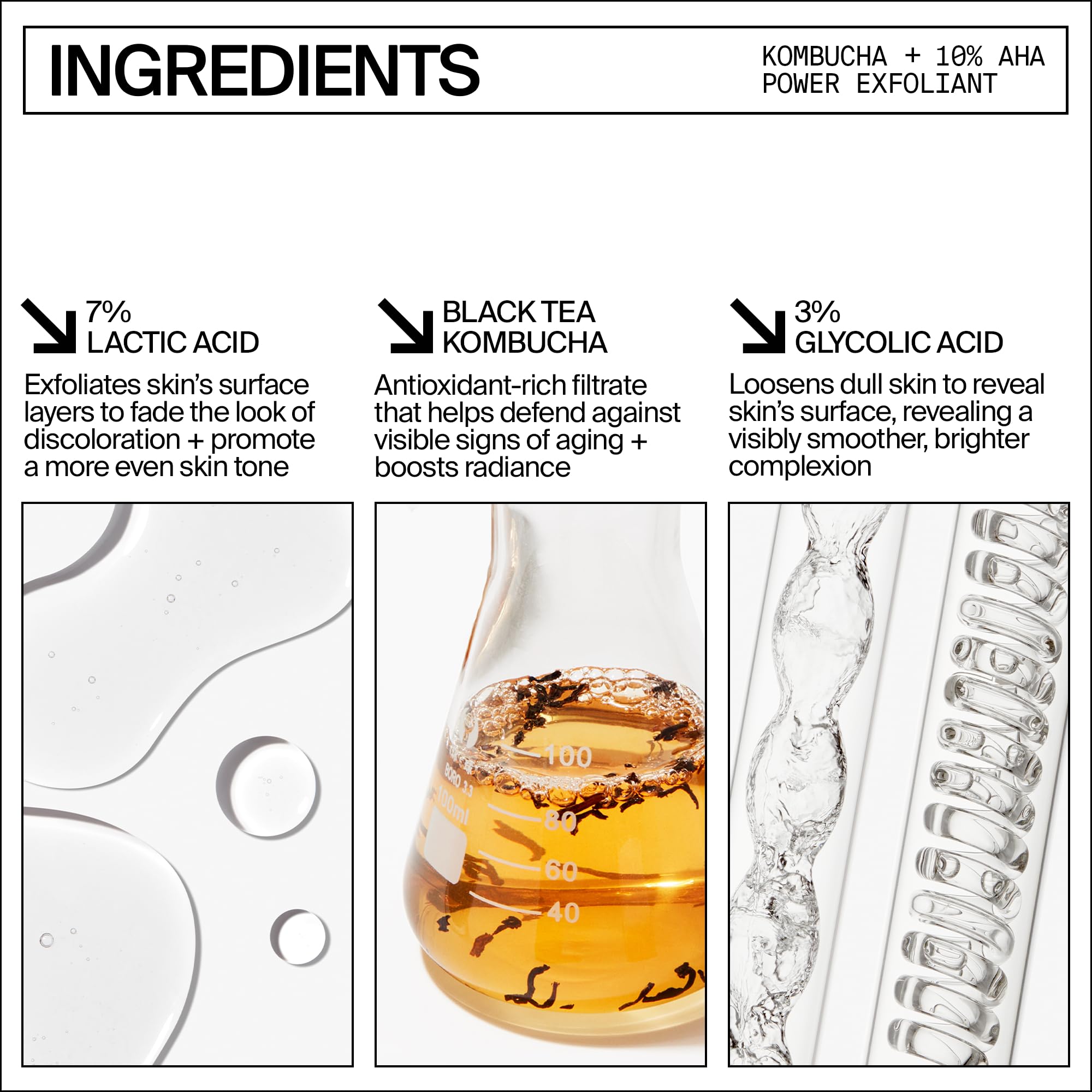 Youth To The People Kombucha + 10% AHA Power Exfoliant