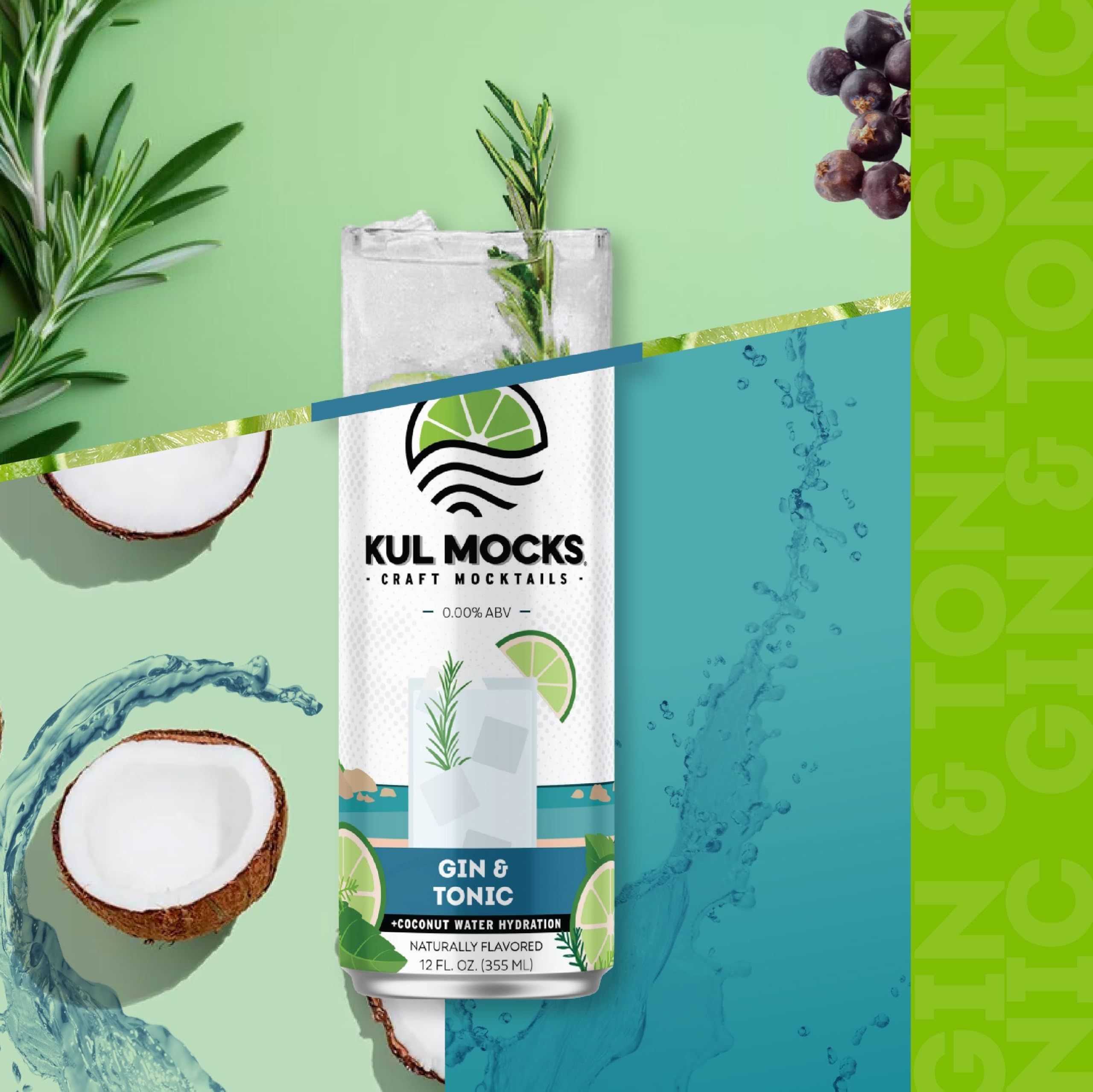 KUL MOCKS - Craft Mocktails Adventure Collection - Variety Pack (6pk)