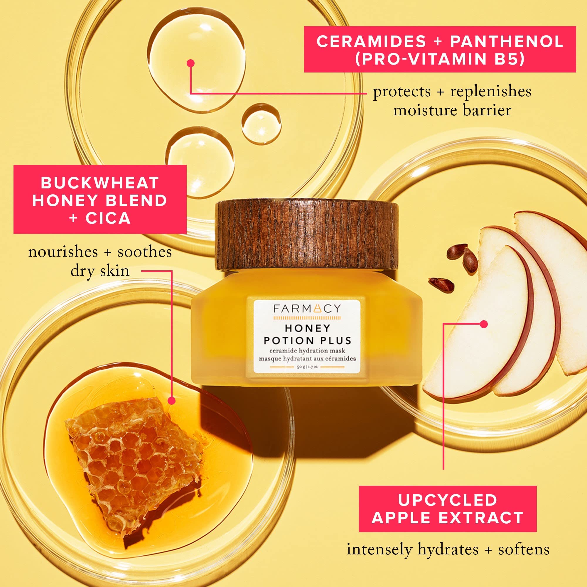Farmacy Hydrating Face Mask - Honey Potion Plus