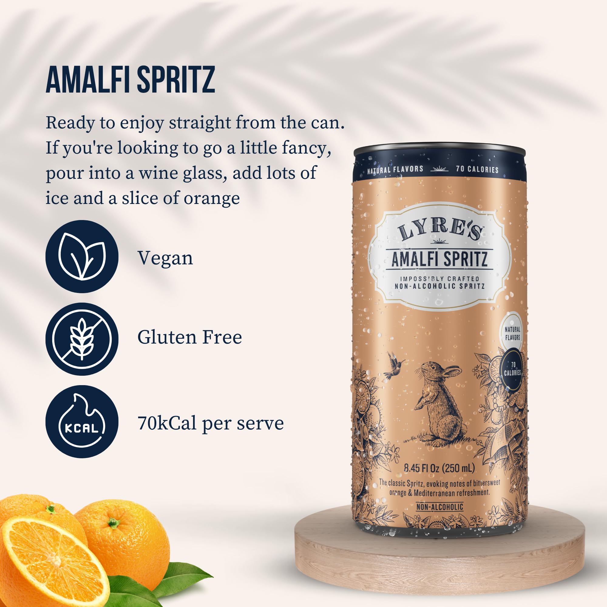 Lyre's Amalfi Spritz Premium Non Alcoholic Spirits