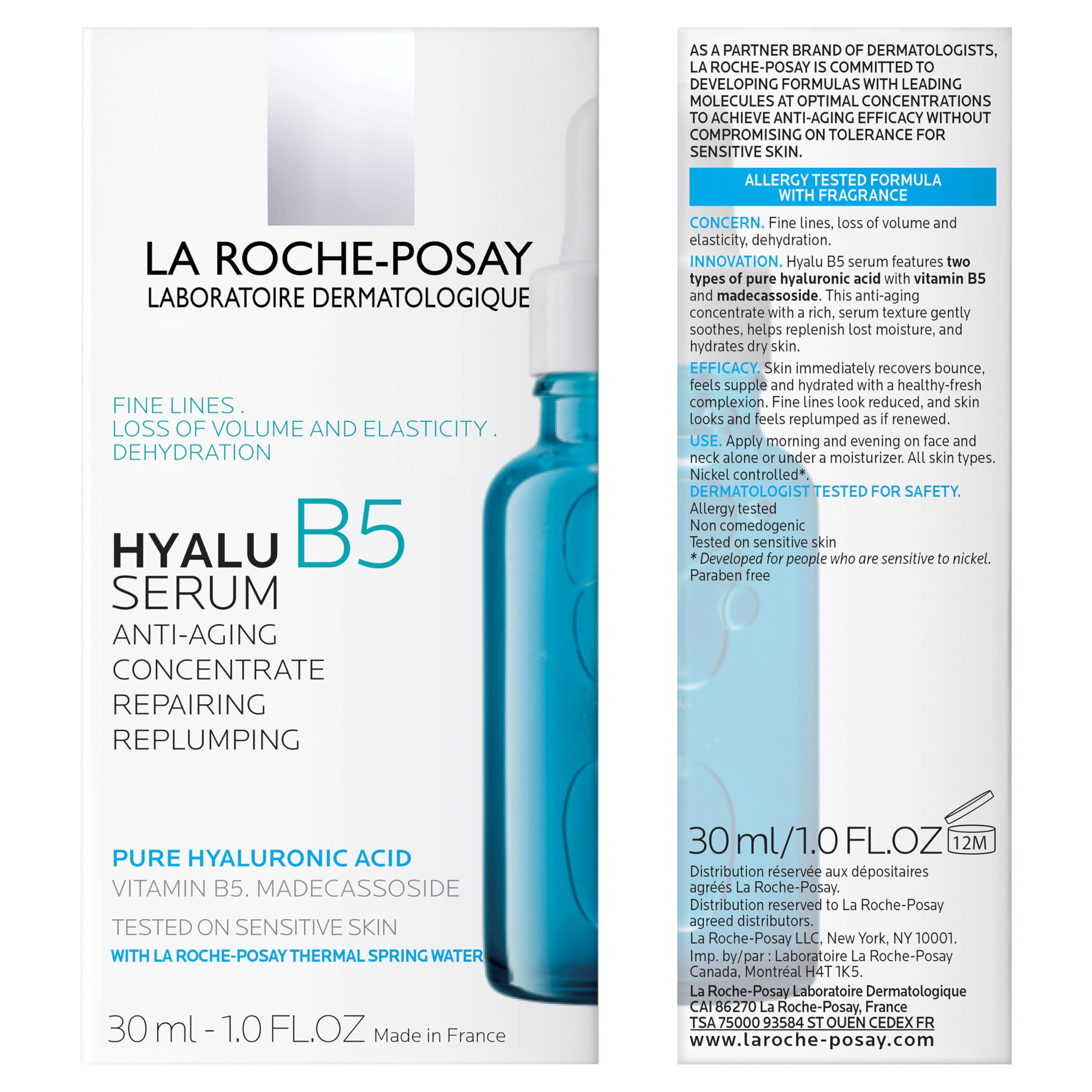 La Roche-Posay Hyalu B5 Pure Hyaluronic Acid Serum
