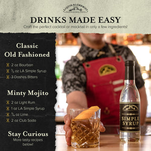 Liquid Alchemist Simple Syrup for Cocktails