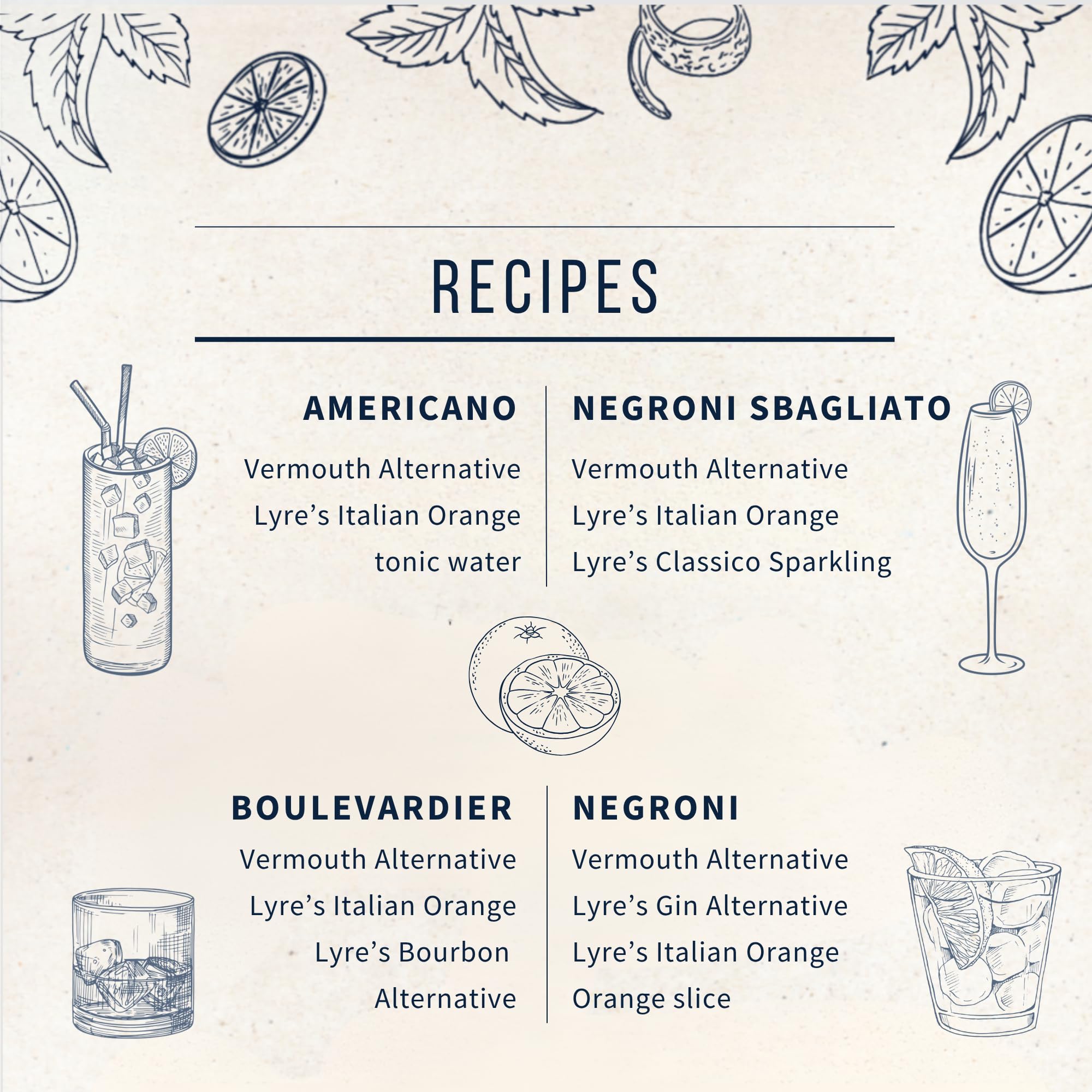 Lyre's Aperitif Rosso - Non-Alcoholic Spirit