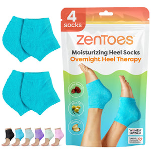 ZenToes Moisturizing Socks for Cracked Heel Treatment