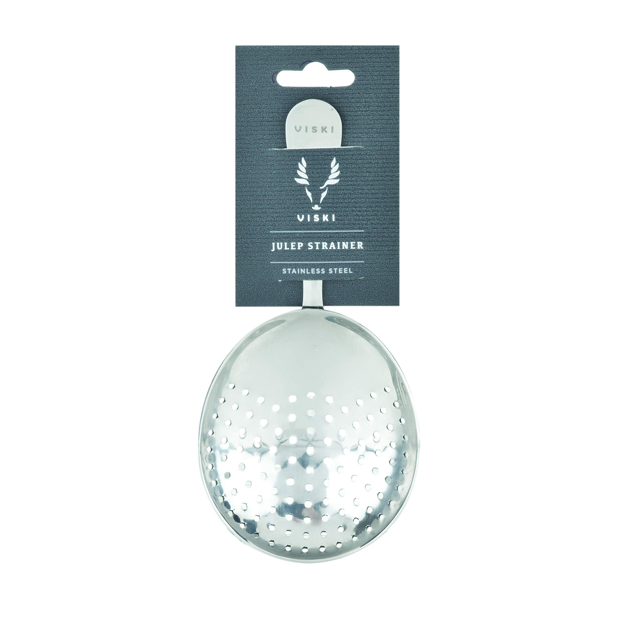 Viski Julep Stainless Steel Cocktail Strainer