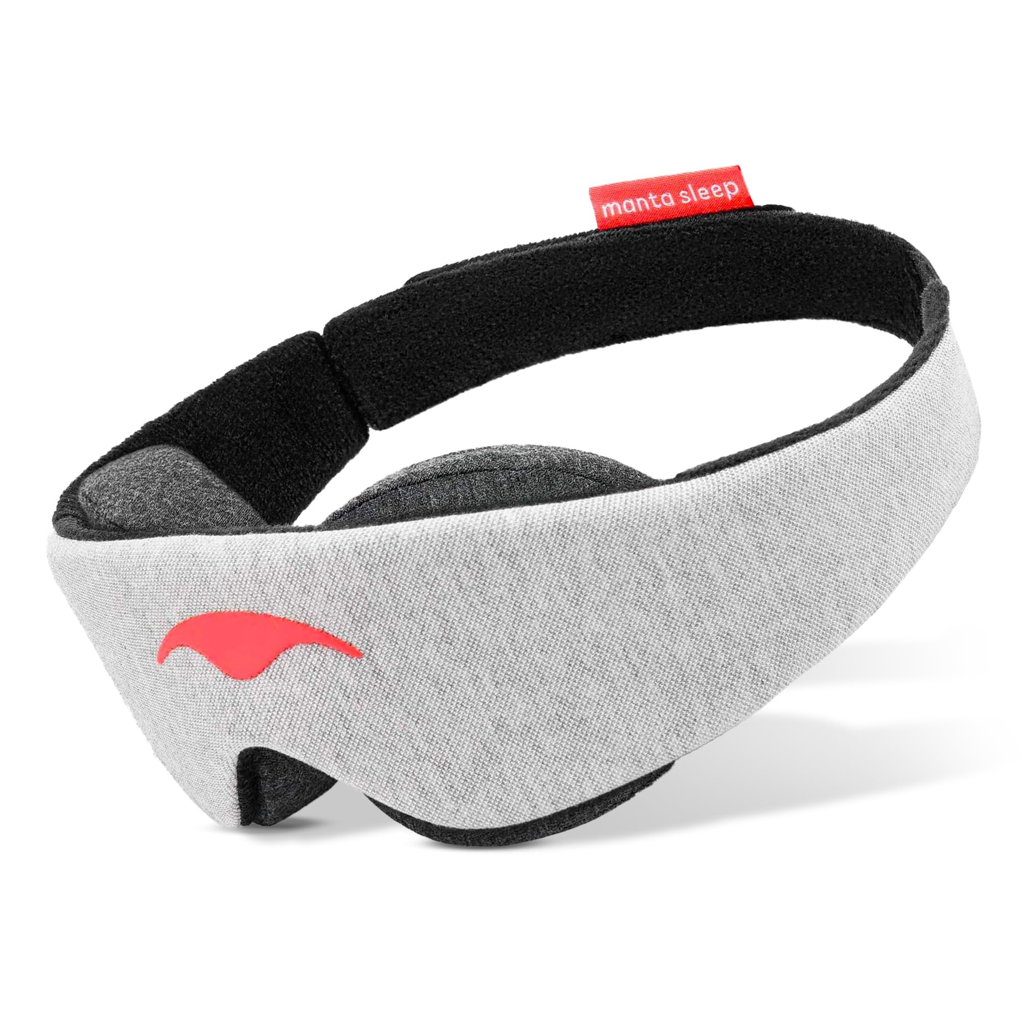 Manta Sleep Mask - 100% Light Blocking, Adjustable Sleeping Mask