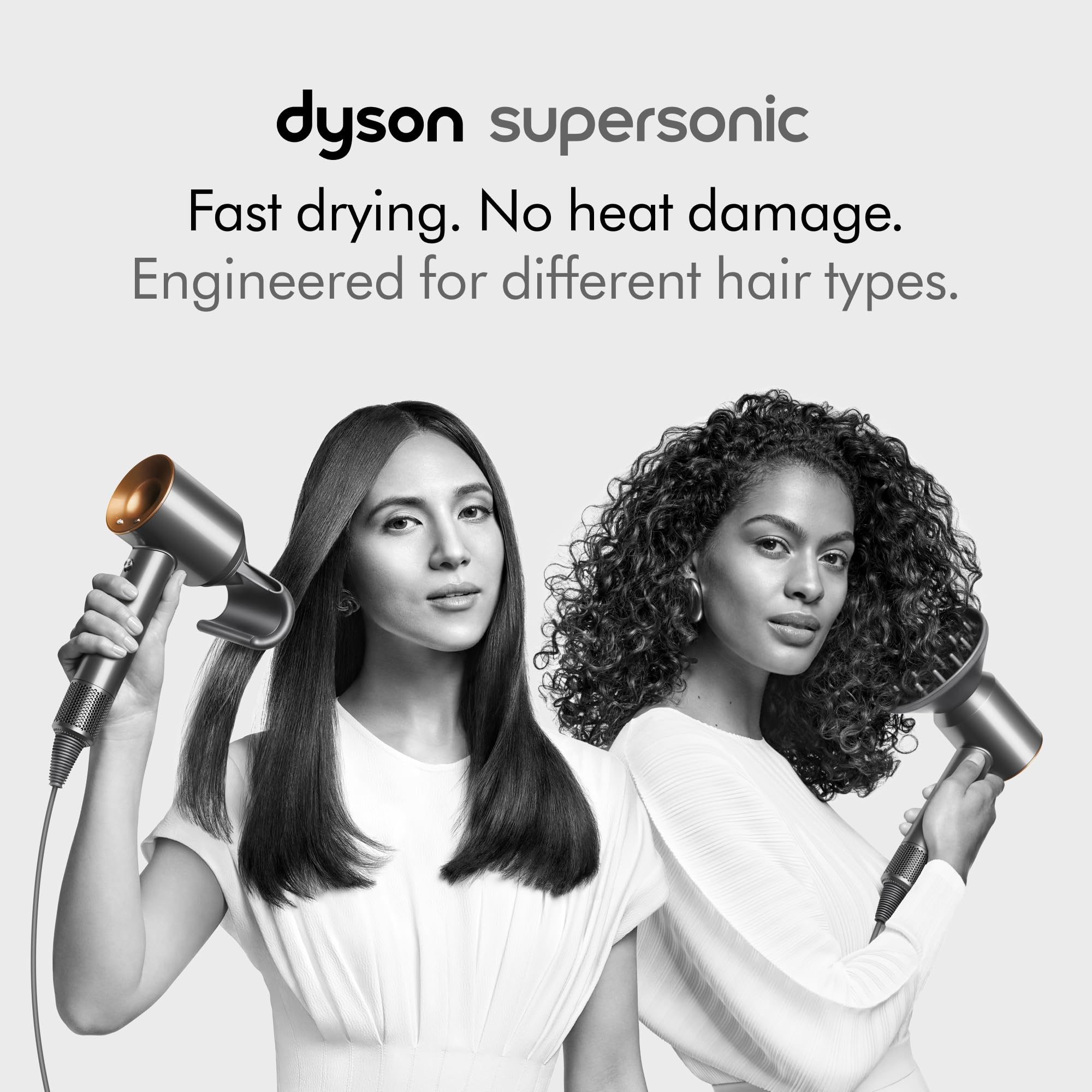 Dyson Supersonic™ Hair Dryer, Nickel/Copper