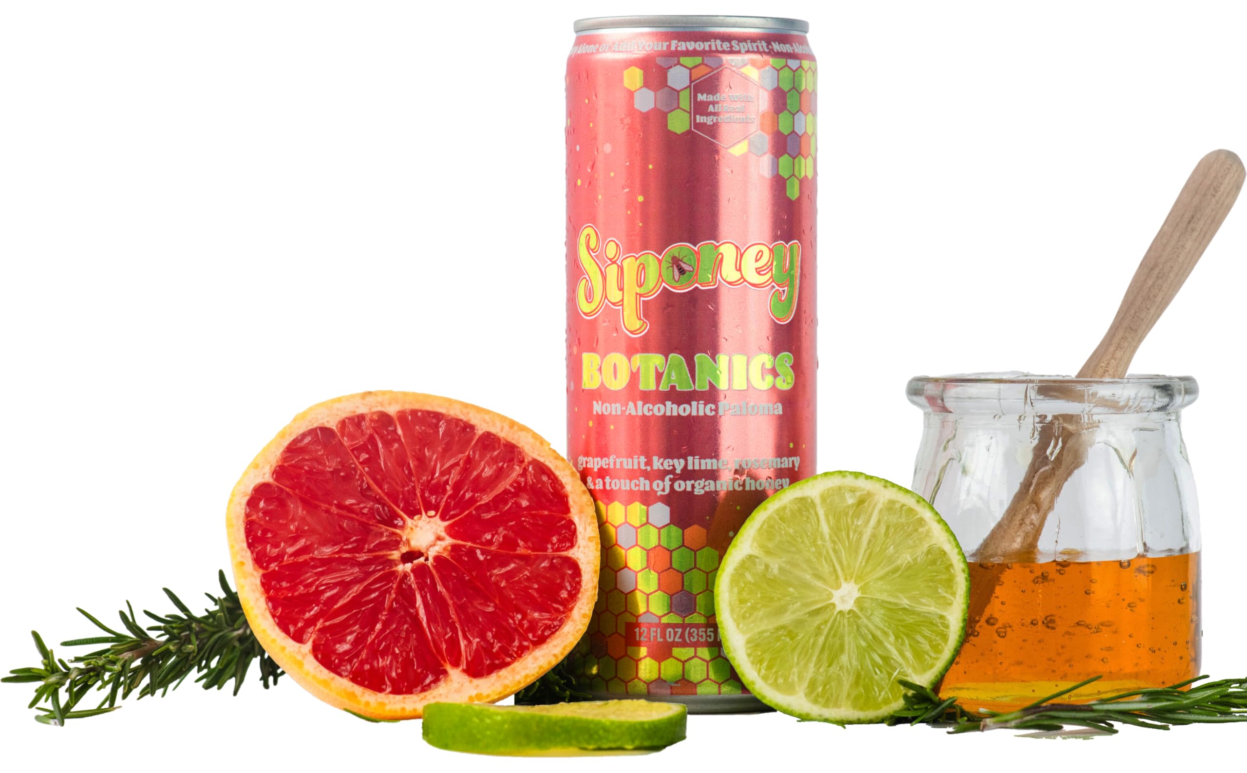 Siponey Botanics Non-Alcoholic Paloma Cocktail