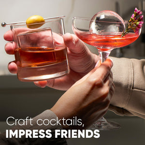 Berlinzo Premium Clear Ice Ball Maker