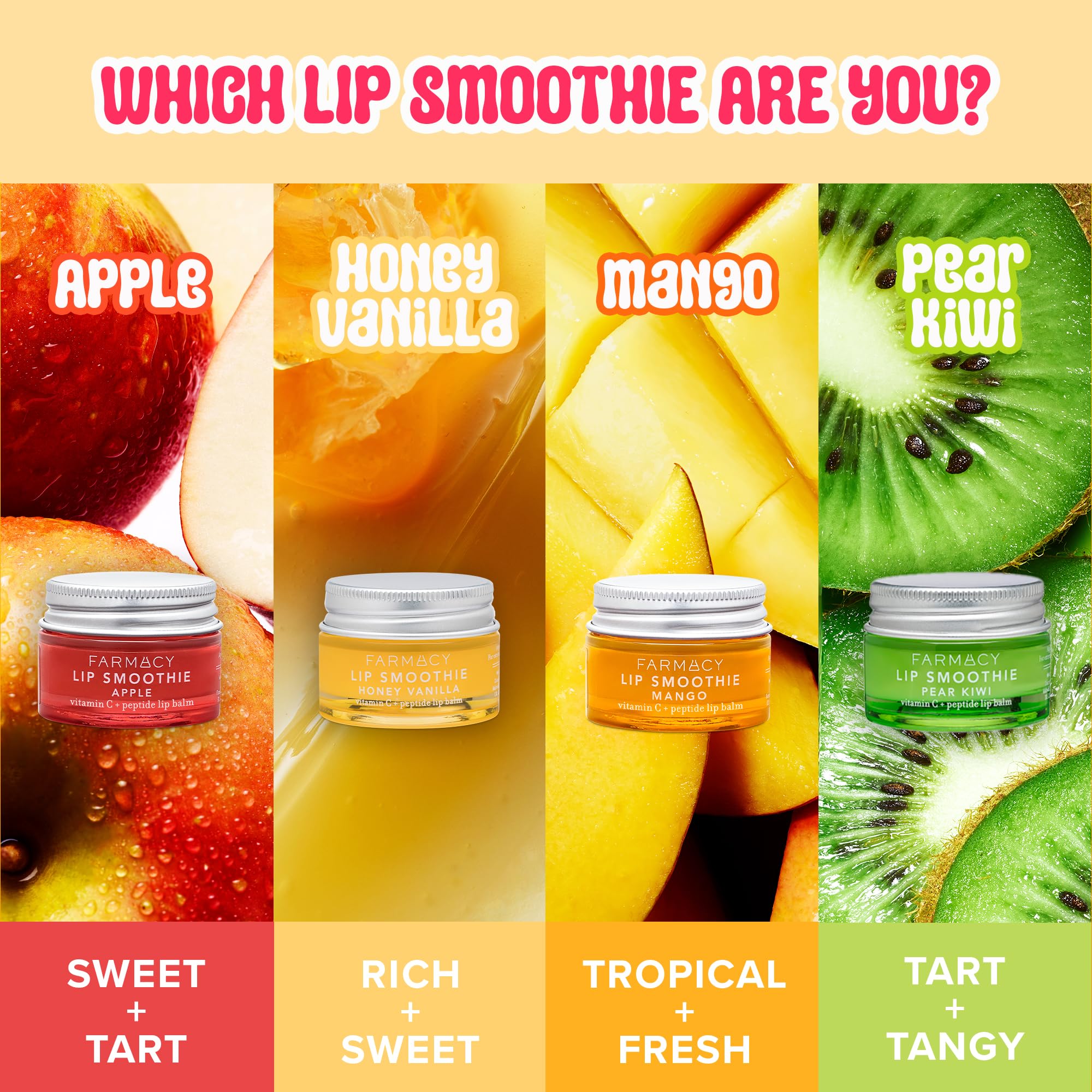 Farmacy Peptide Lip Smoothie - Hydrating Lip Balm