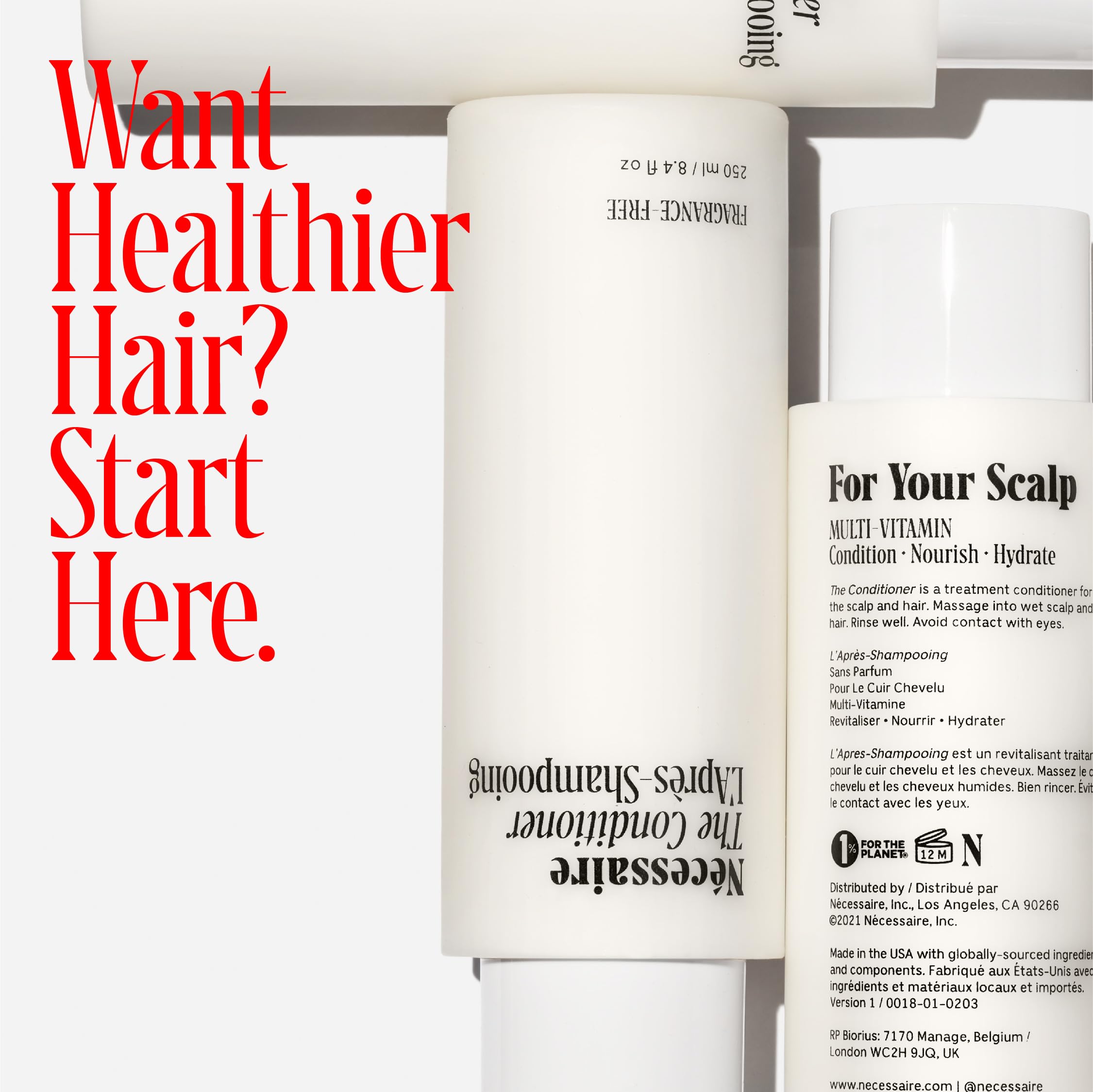 Nécessaire The Conditioner. Hyaluronic Acid + Vitamin B Complex