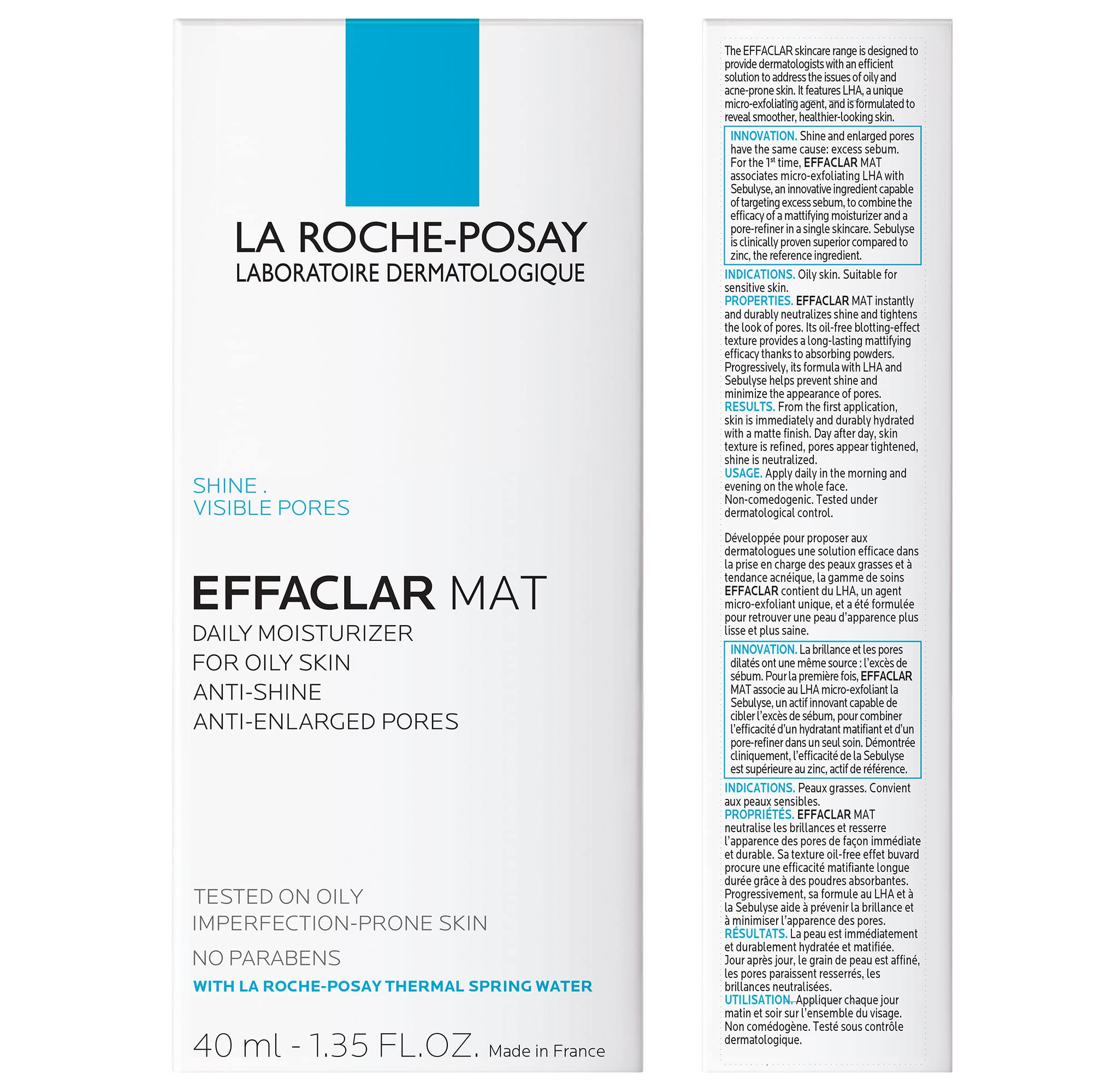 La Roche-Posay Effaclar Mat, Daily Moisturizer
