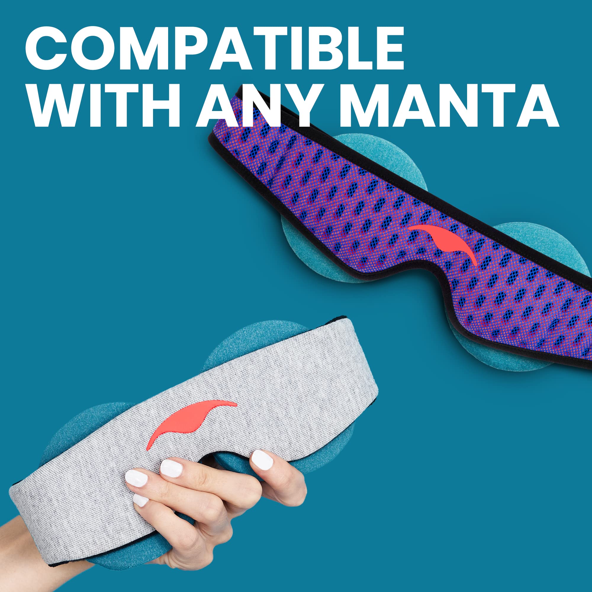 Manta Sleep Cooltherapy Bundle - Sleep Mask + Cool Eye Cups