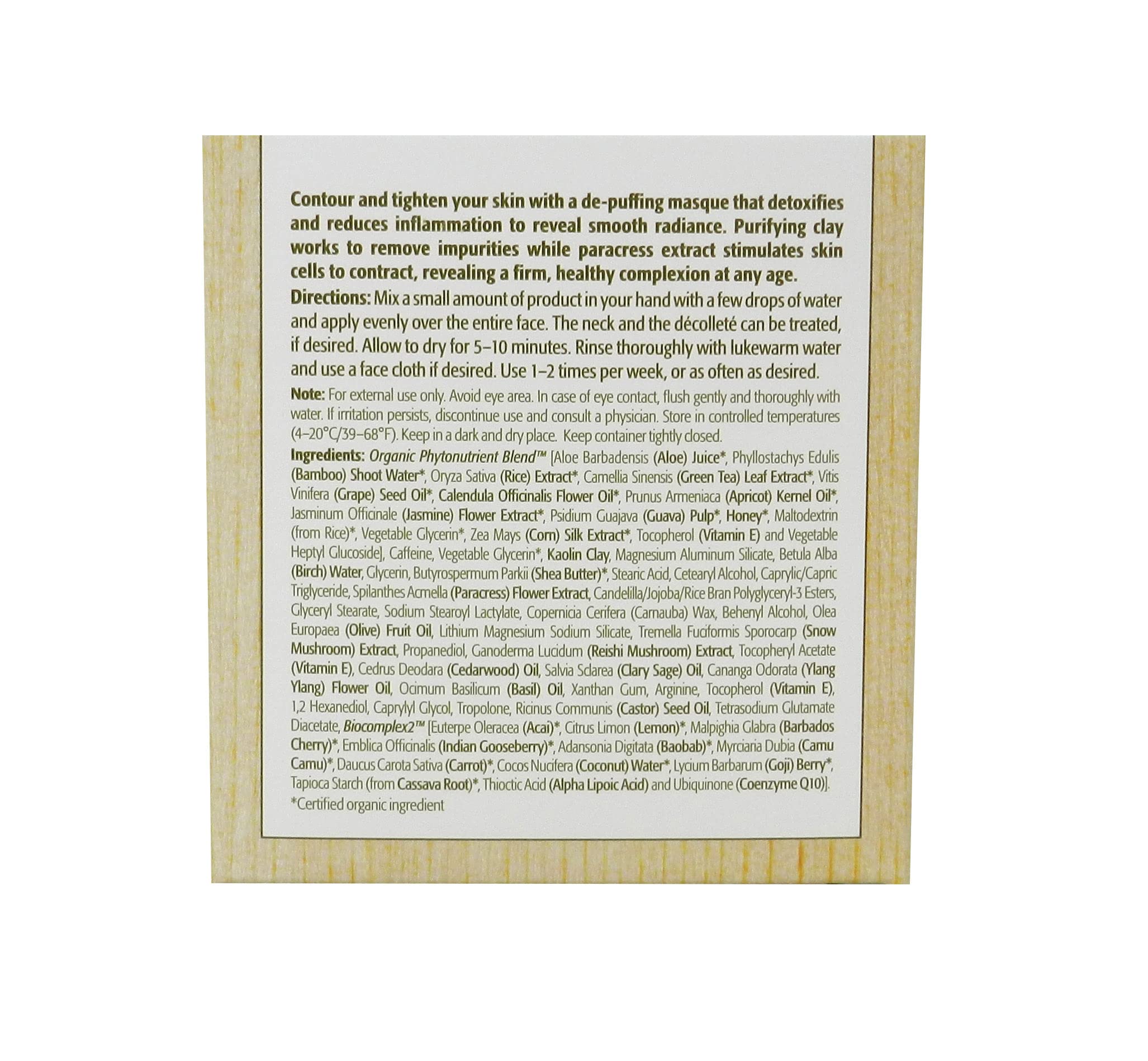 Eminence Organic Snow Mushroom & Reishi Masque