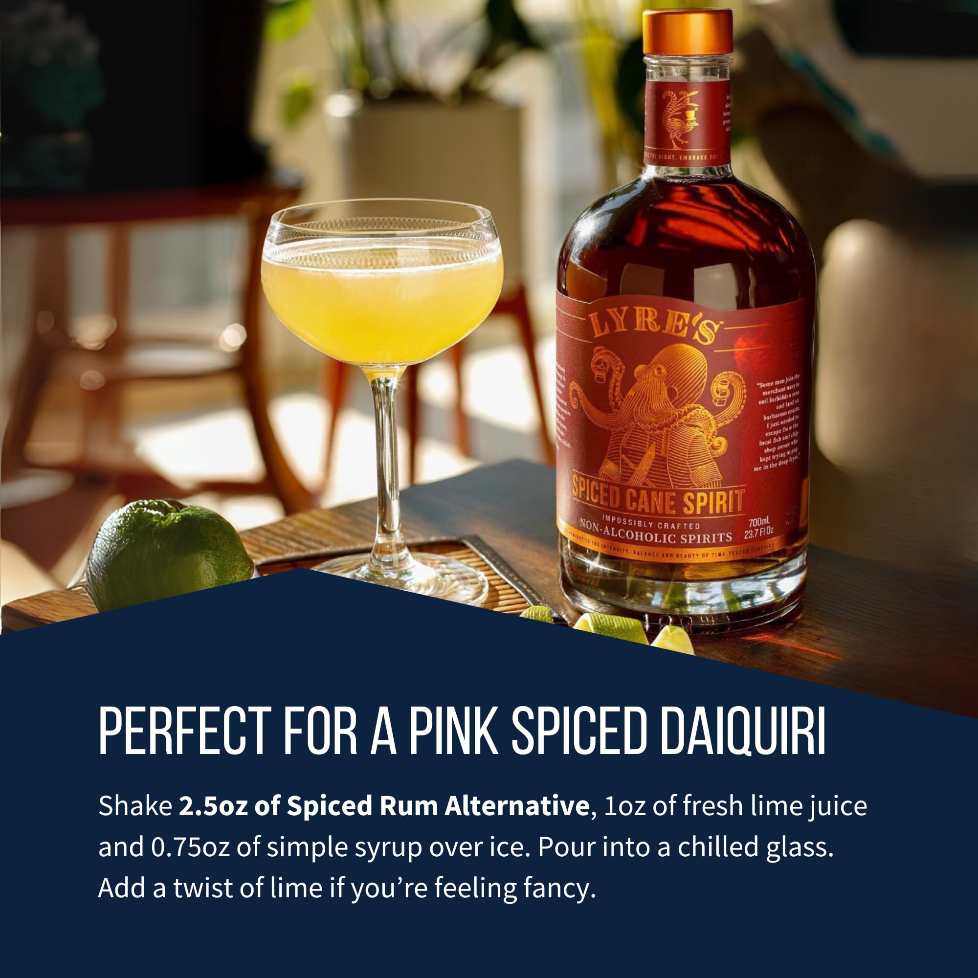 Lyre's Spiced Cane Premium Non Alcoholic Spirits