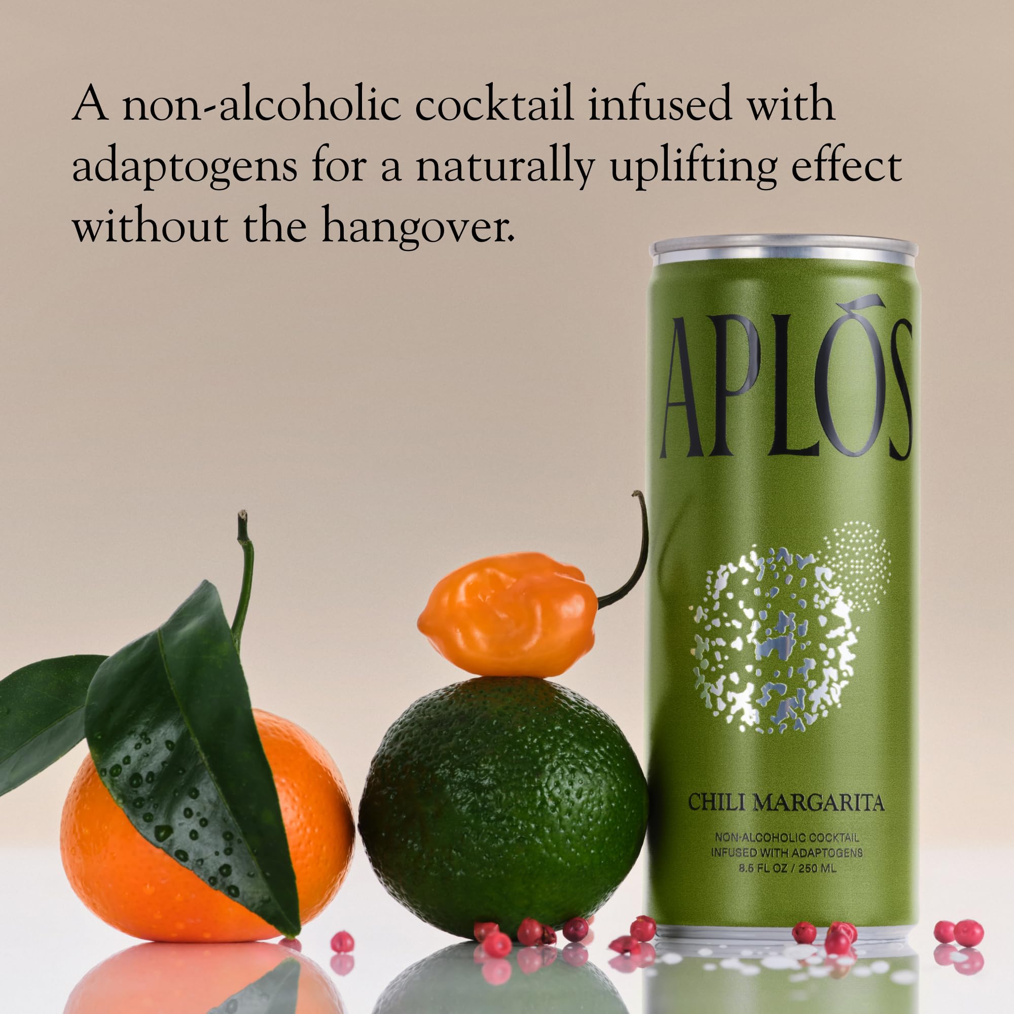 Aplós Arise Canned Chili Margarita Non-Alcoholic Cocktail