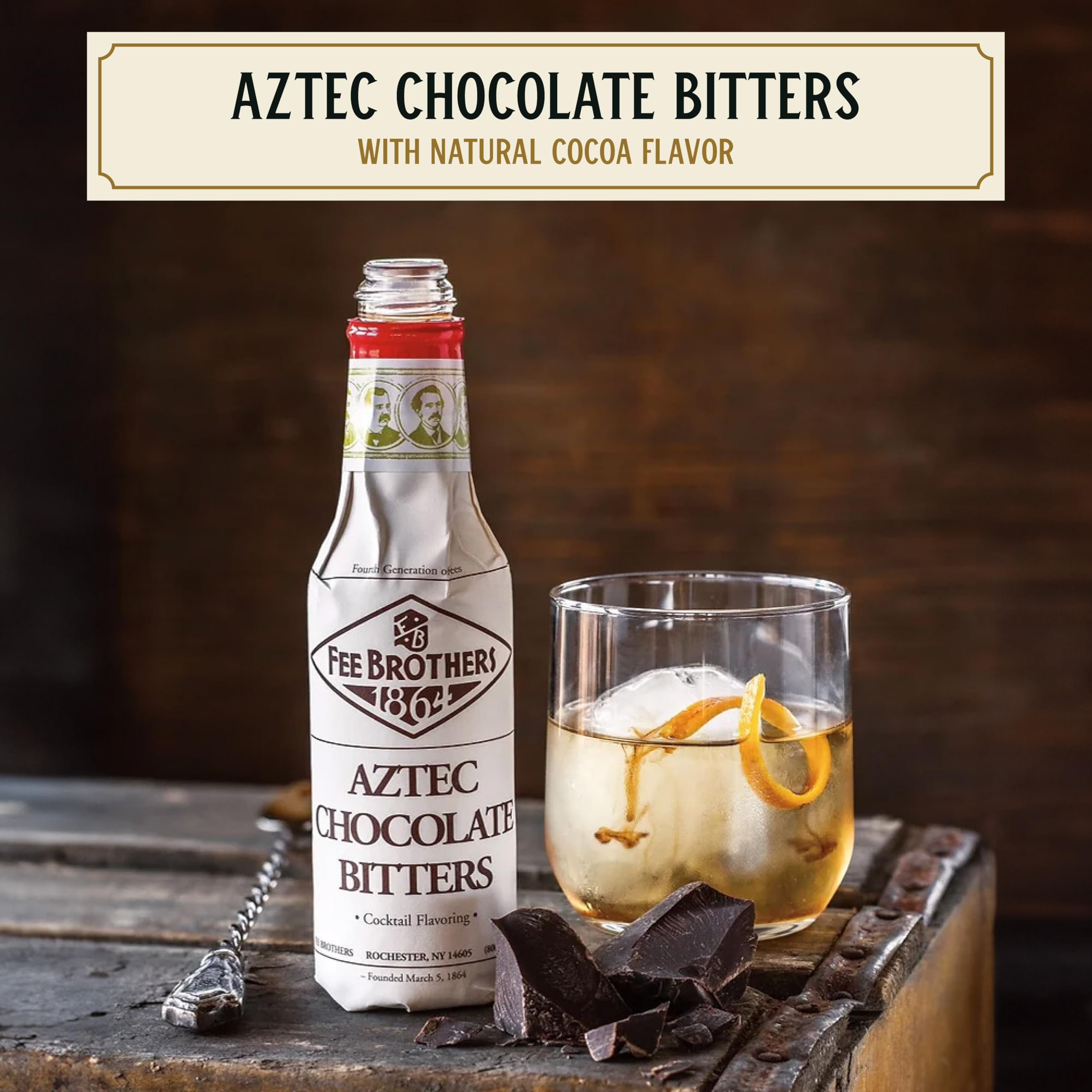 Fee Brothers Aztec Chocolate Cocktail Bitters