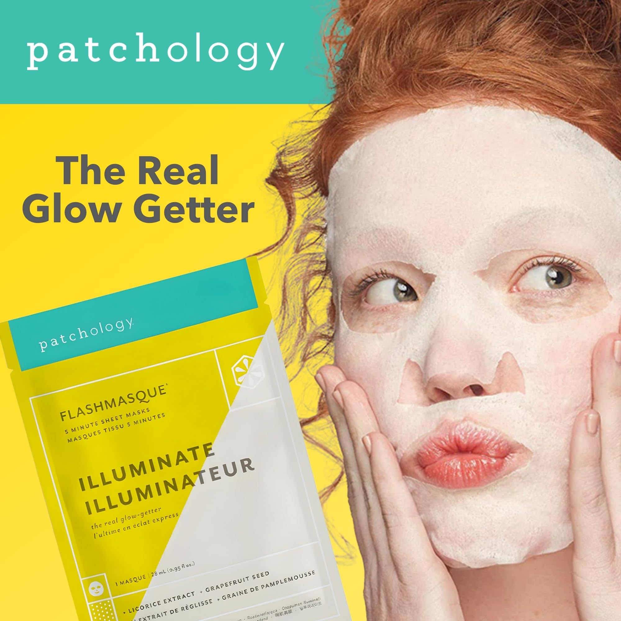 Patchology Illuminating FlashMasque Facial Sheet Mask