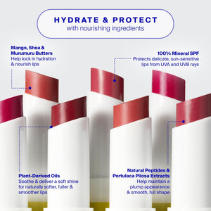 Supergoop! Lipshade 100% Mineral SPF 30 Hydrating Lipstick, Lucky Me (Rose)