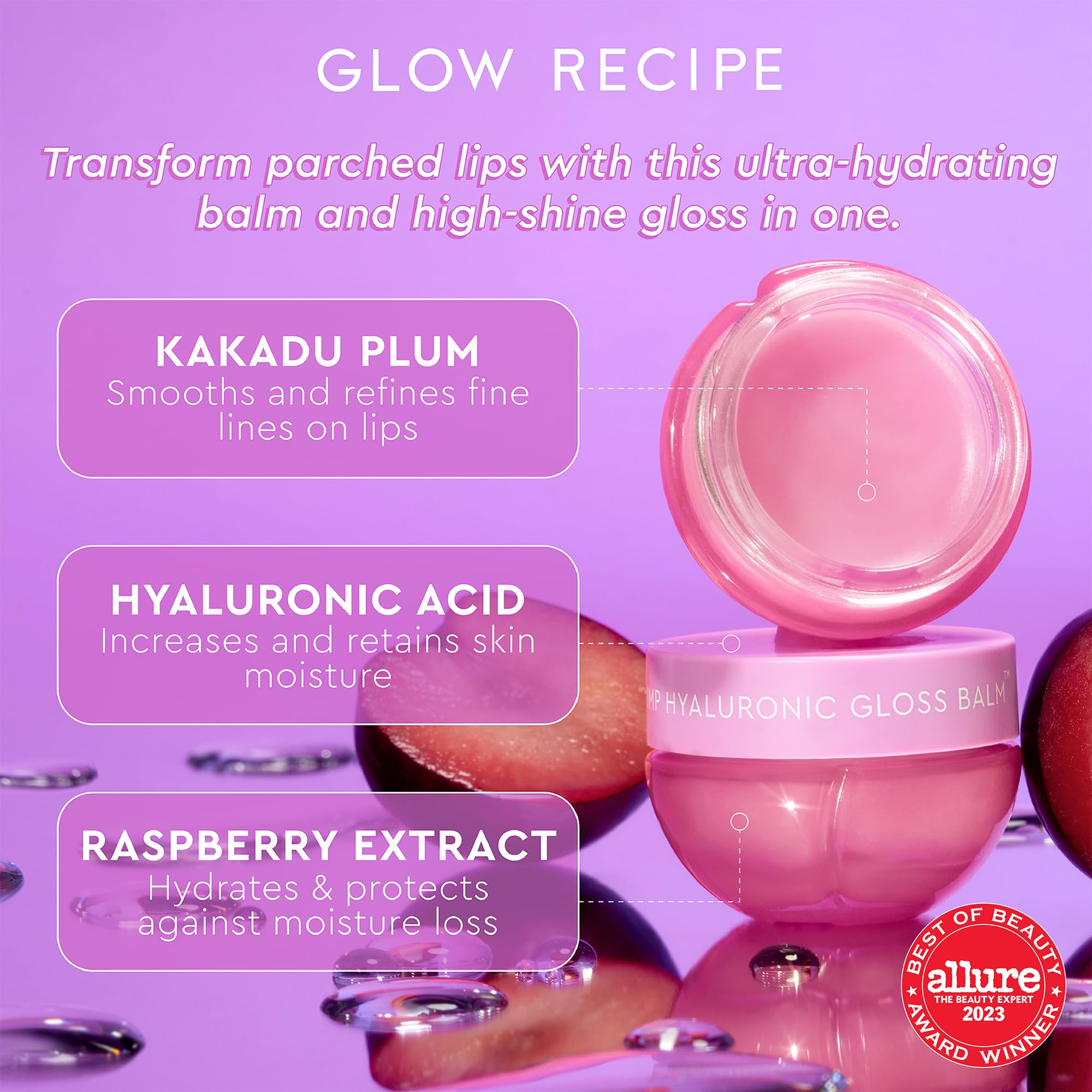 Glow Recipe Hyaluronic Acid Plumping Lip Balm