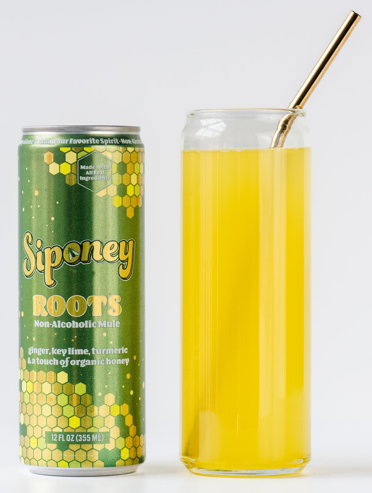 Siponey Roots Non-Alcoholic Mule Cocktail