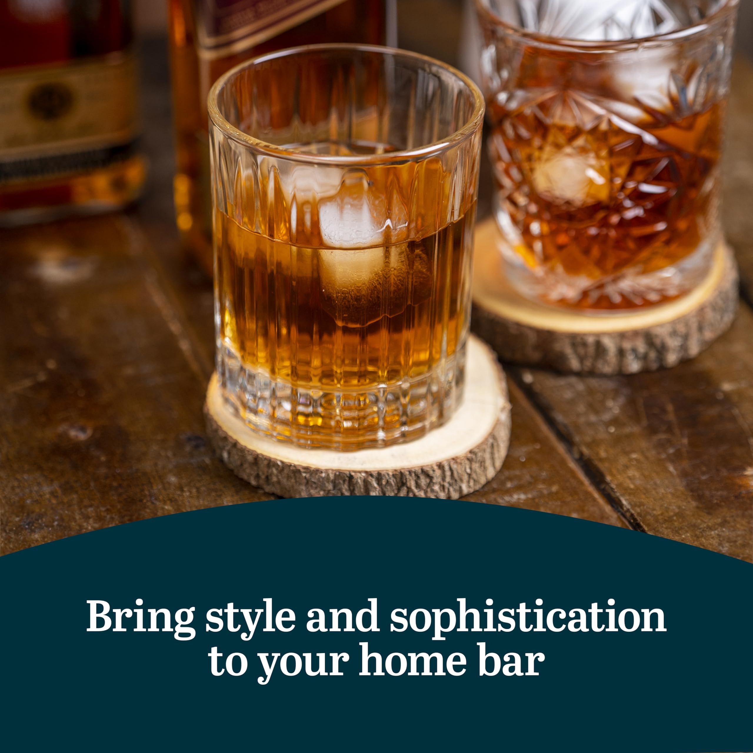 Libbey Flashback Double Old Fashioned Glasses - Set of 4