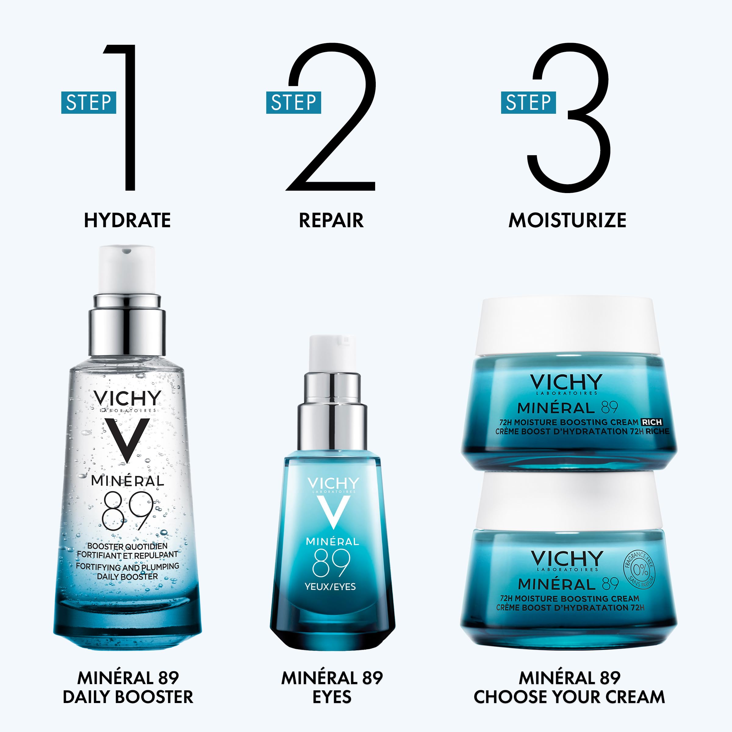 Vichy Mineral 89 Fortifying & Hydrating Daily Skin Booster
