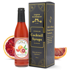 Liquid Alchemist Blood Orange Syrup for Cocktails