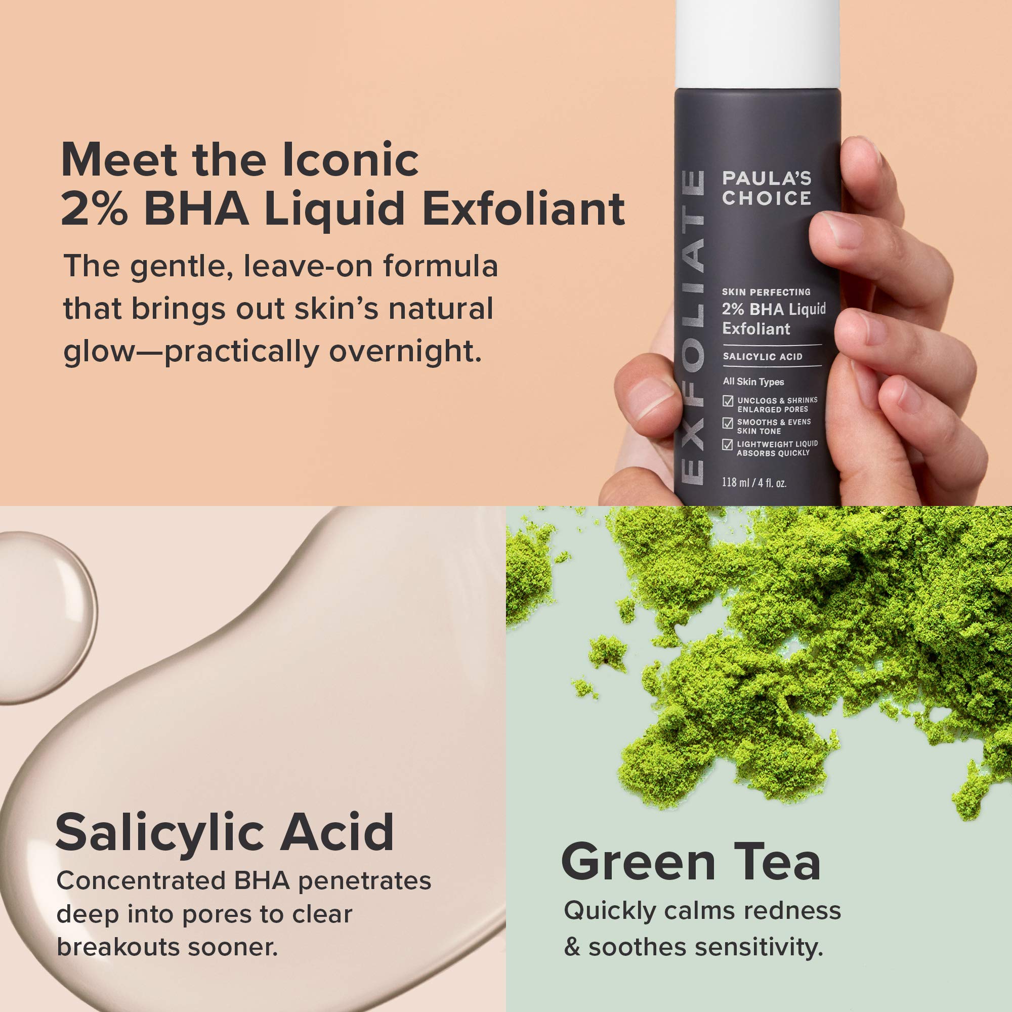 Paula's Choice SKIN PERFECTING 8% AHA Gel Exfoliant & 2% BHA Liquid Duo