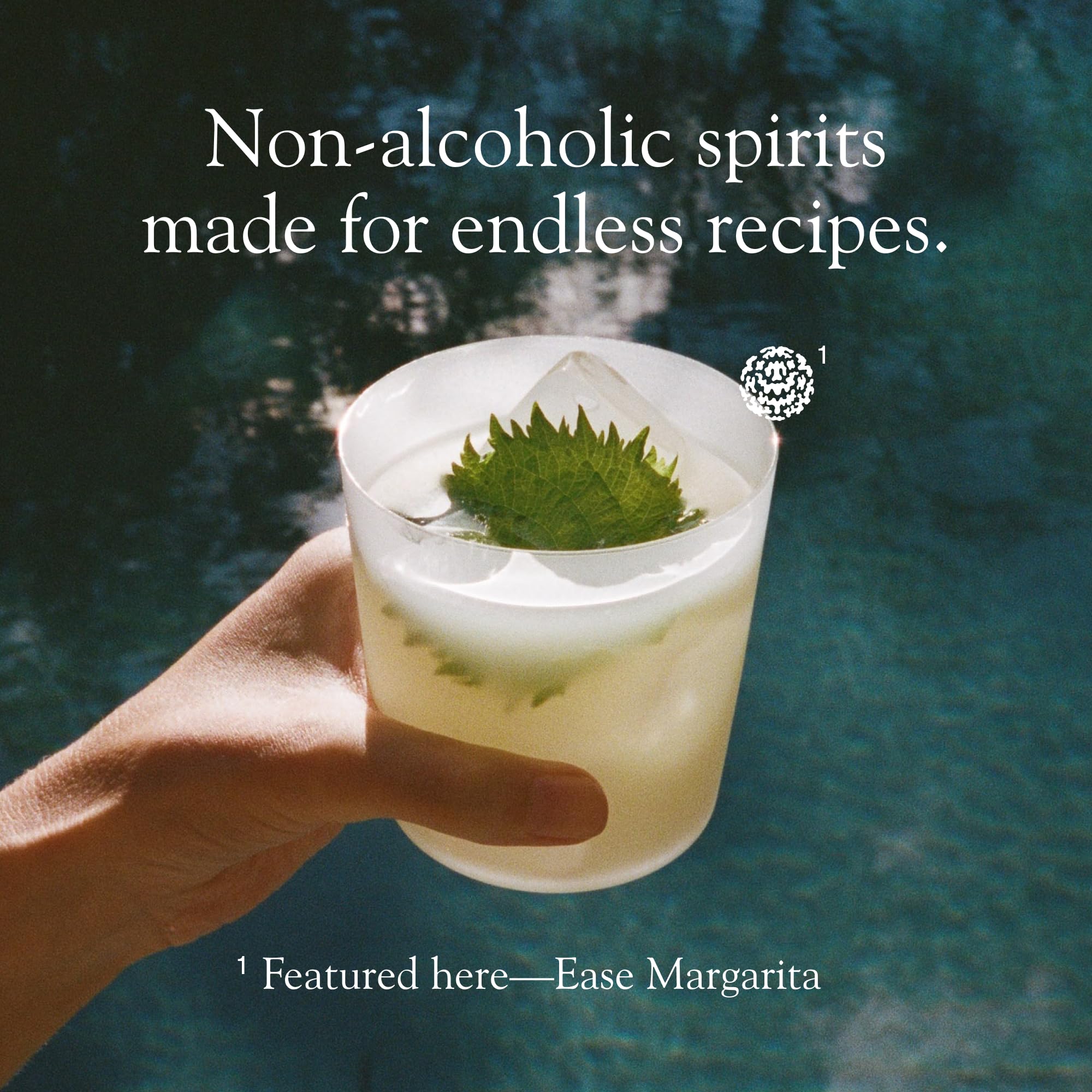 Aplós Ease Non Alcoholic Drink - Lion's Mane-Infused Calming Beverage