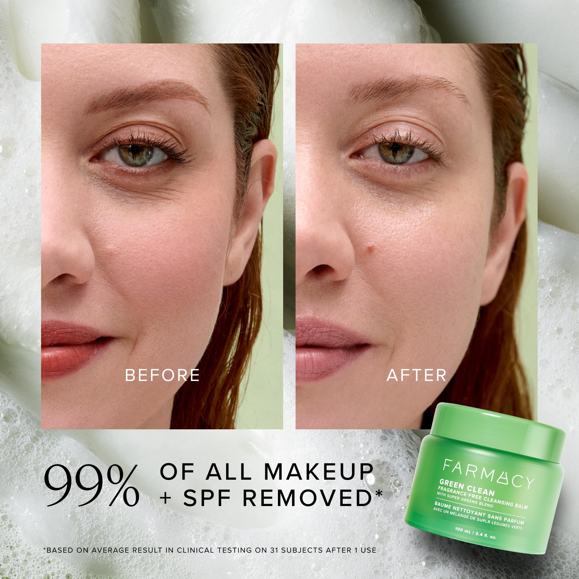 Farmacy Makeup Remover Cleansing Balm - Green Clean (100ml)